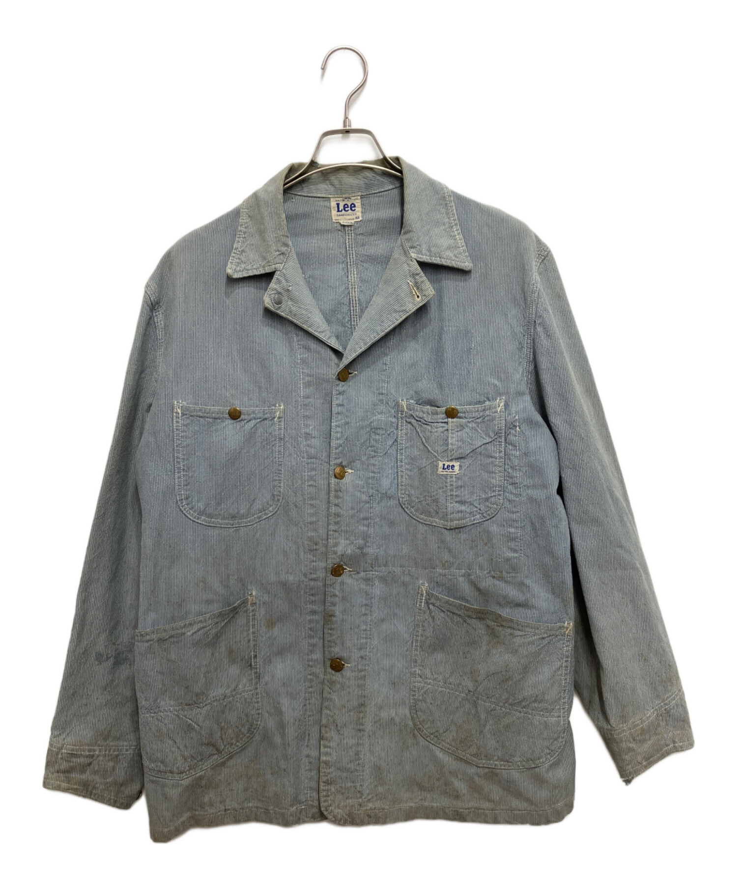 中古・古着通販】LEE (リー) 98-J 50's ロングLボタン ヴィンテージ