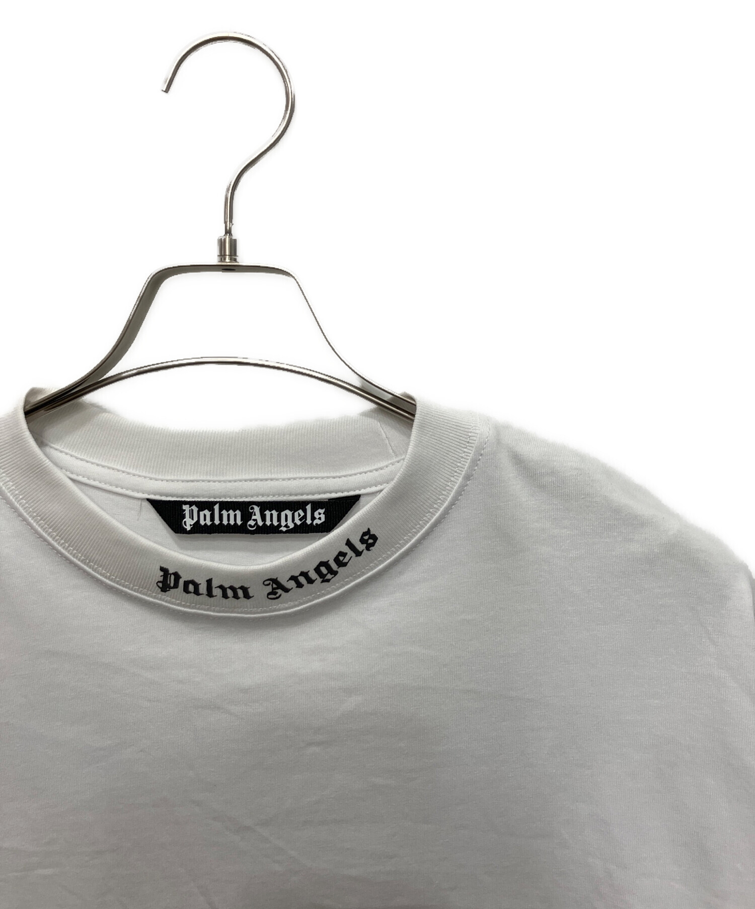 【姫路東店】 中古 Palm Angels | パームエンジェルス 半袖Ｔシャツ ホワイト 【112】 姫路東店】 中古 Palm Angels | パームエンジェルス 半袖Tシャツ