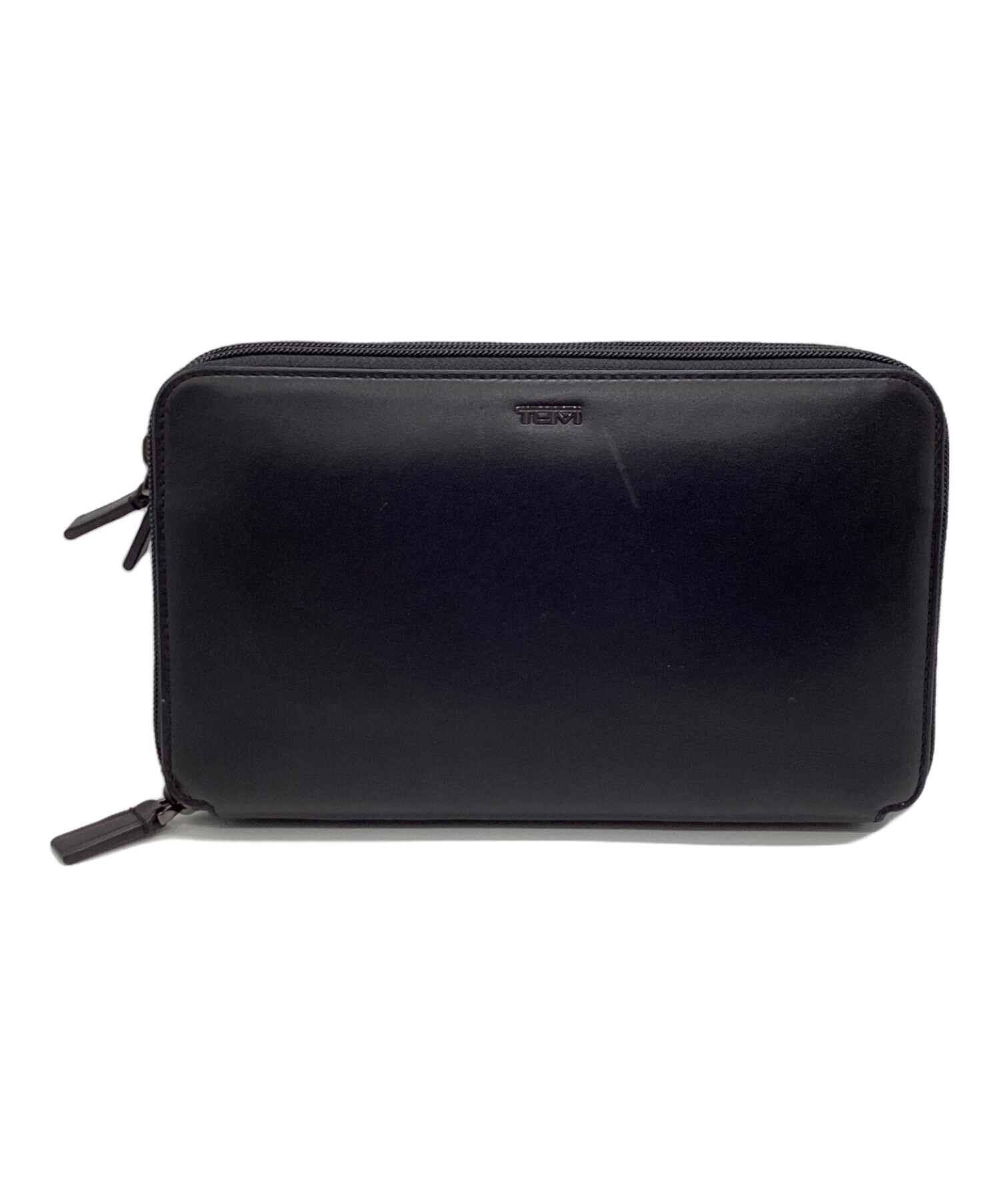 中古・古着通販】TUMI (トゥミ) NASSAU トリプル・ジップ・クラッチ