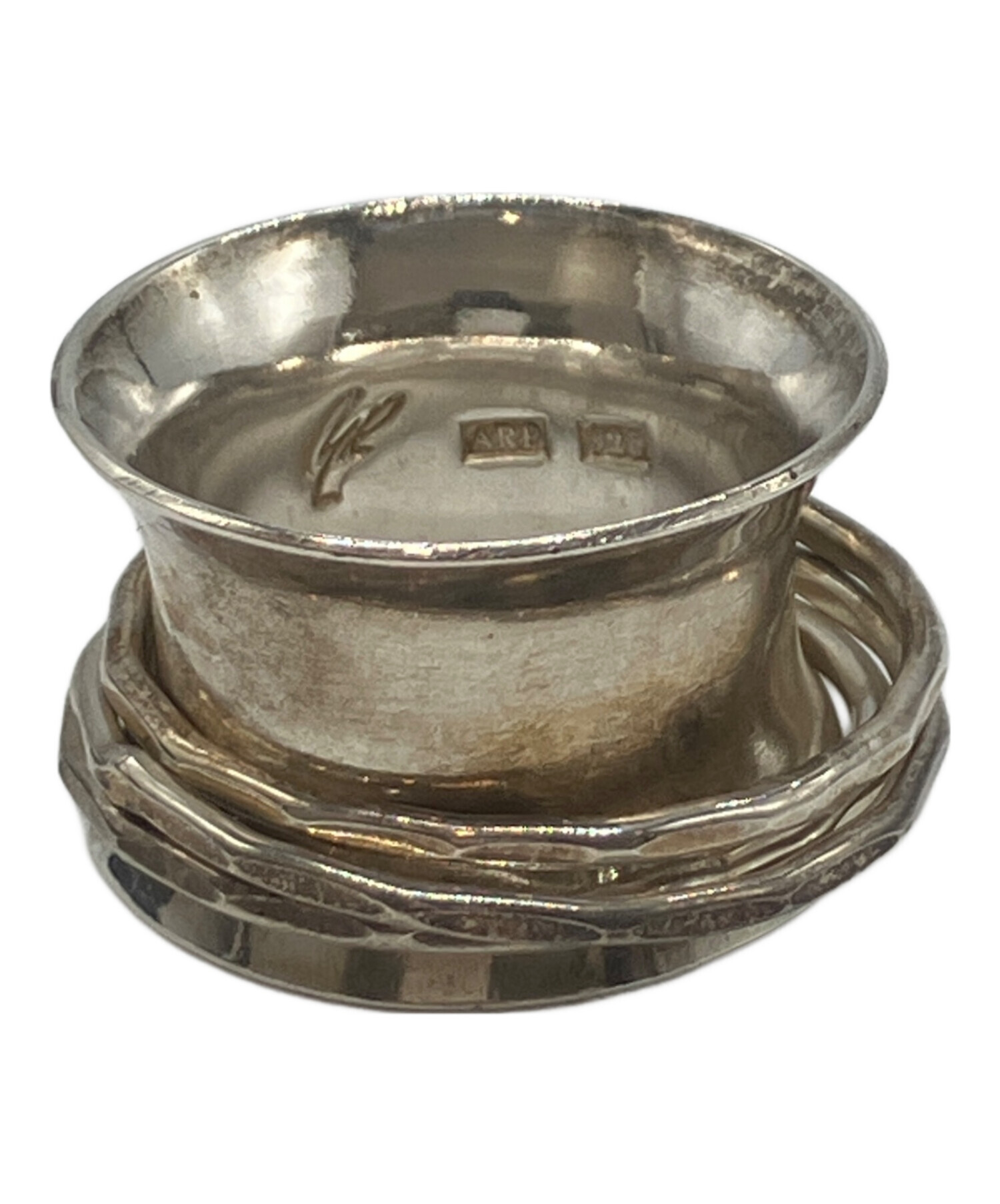 マリアルドマン mariarudman シルバー 925 threering 中古・古着通販】MARIA RUDMAN (マリア ルドマン) デザインリング