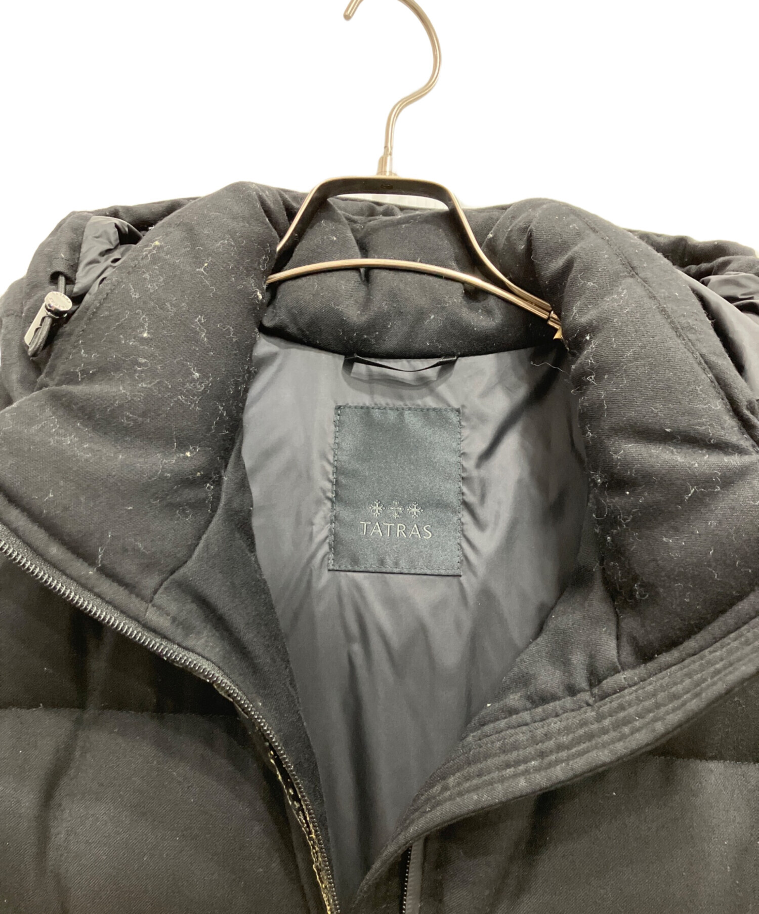中古・古着通販】TATRAS (タトラス) AGORDOダウンジャケット ブラック 