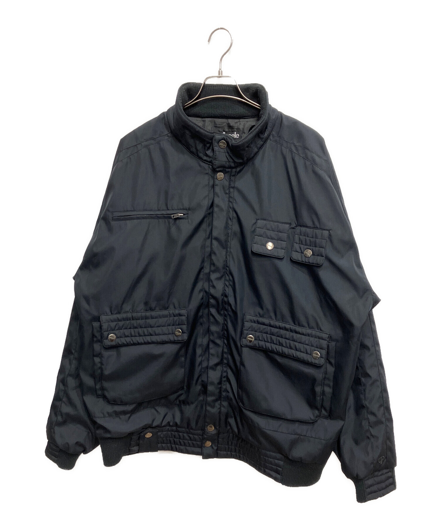 中古・古着通販】pellepelle (ペレペレ) ナイロンジャケット ブラック