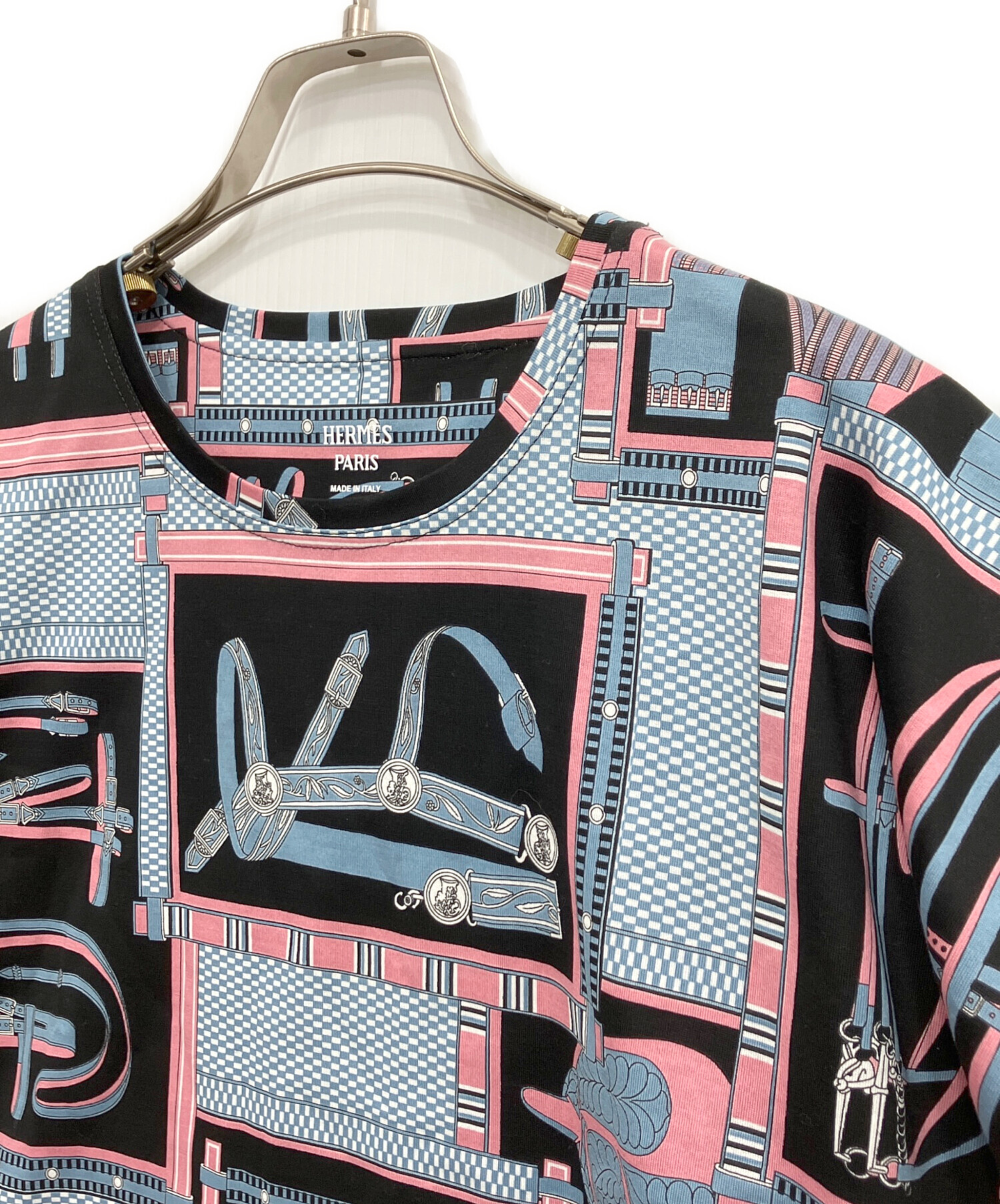 美品希少★エルメスＴシャツLettres Equestres2024　40 中古・古着通販】HERMES (エルメス) Lettres Equestres カットソー