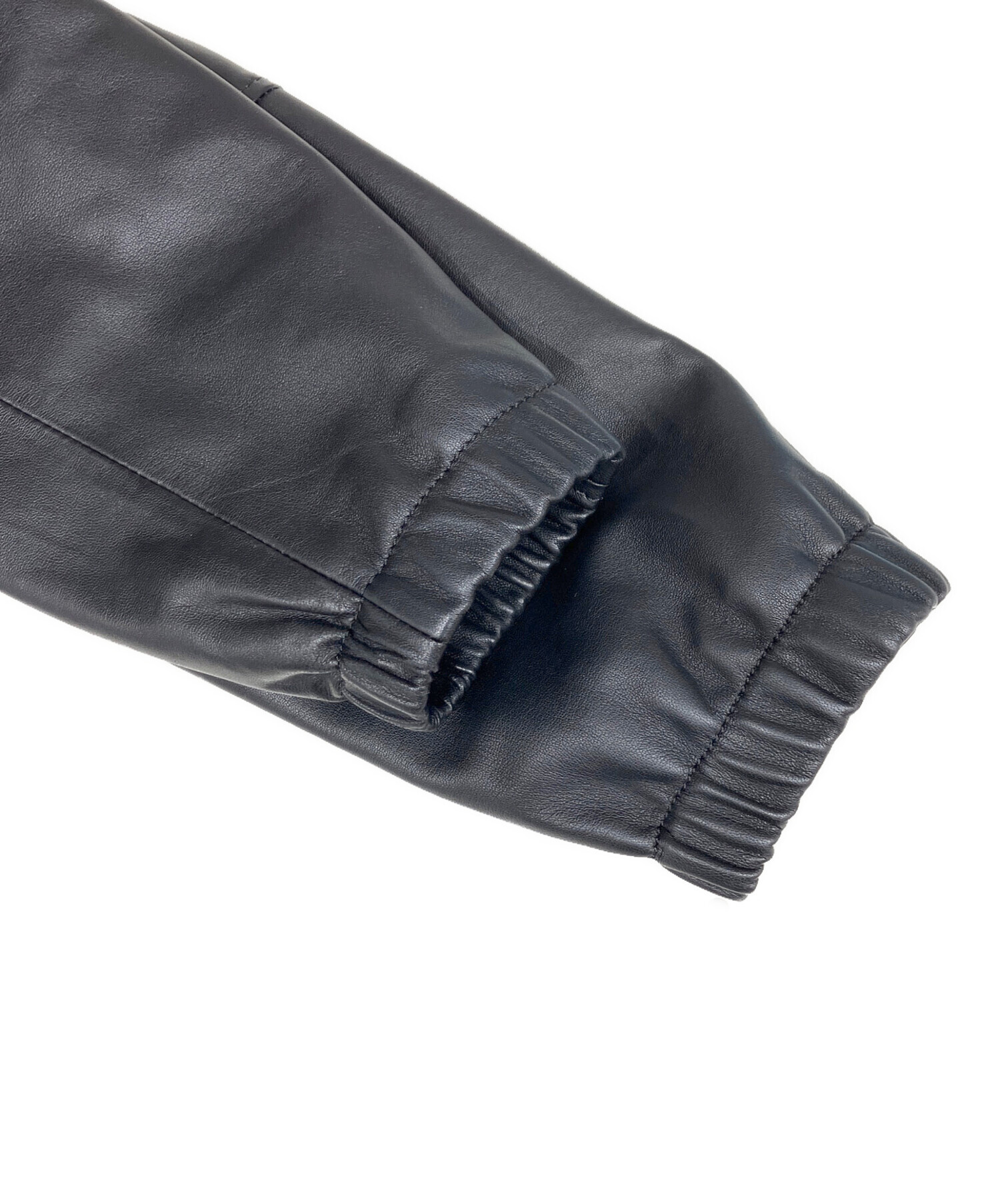 中古・古着通販】COACH (コーチ) レザー トレーナージャケット