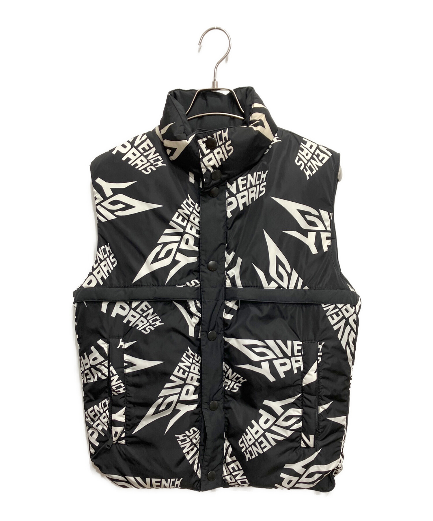 GIVENCHY ジバンシー ベスト ジャケット ノースリーブ 40 90s 中古・古着通販】GIVENCHY (ジバンシィ) リバーシブル中綿ベスト