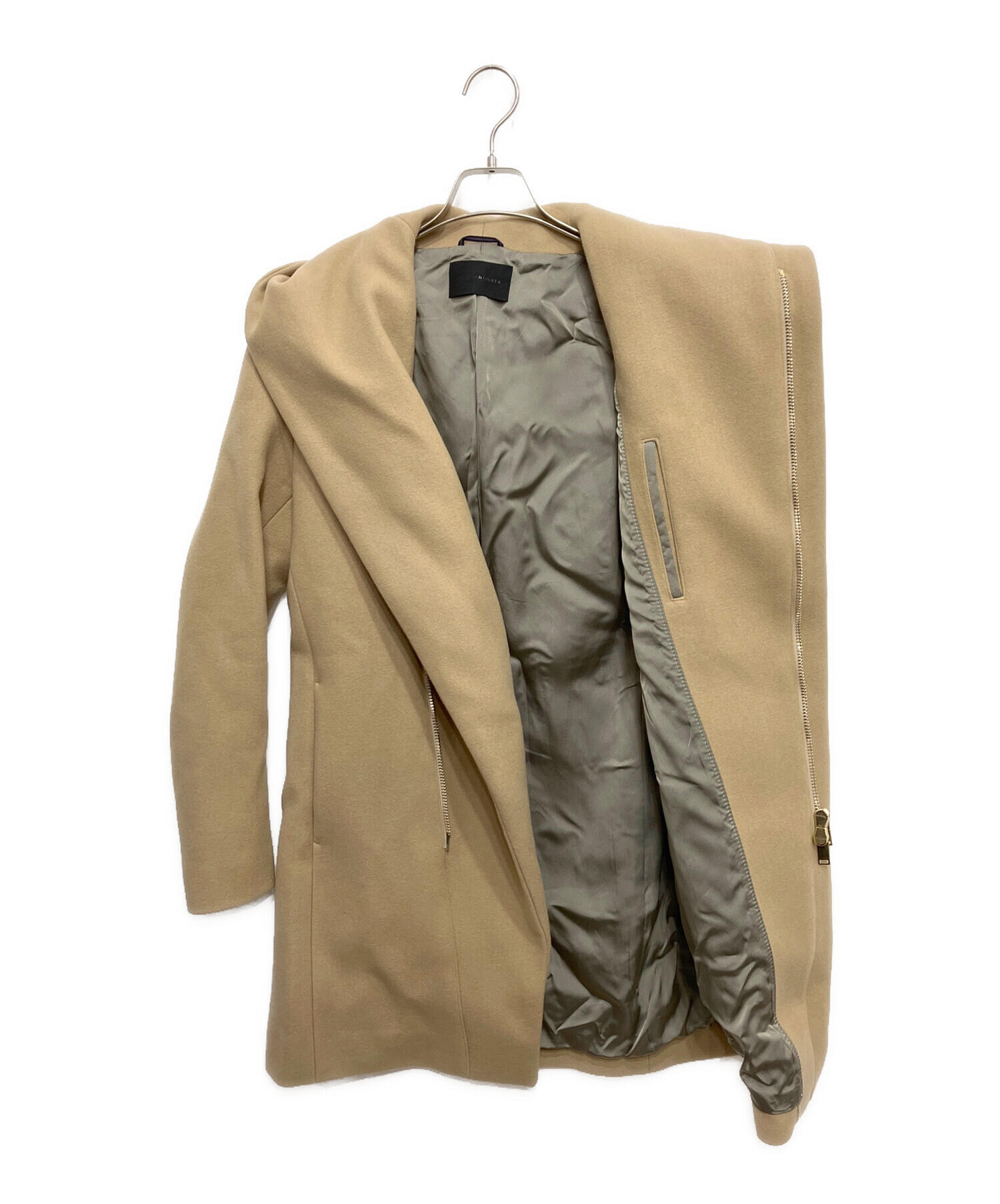 中古・古着通販】Junhashimoto (ジュンハシモト) WRAP COAT ベージュ