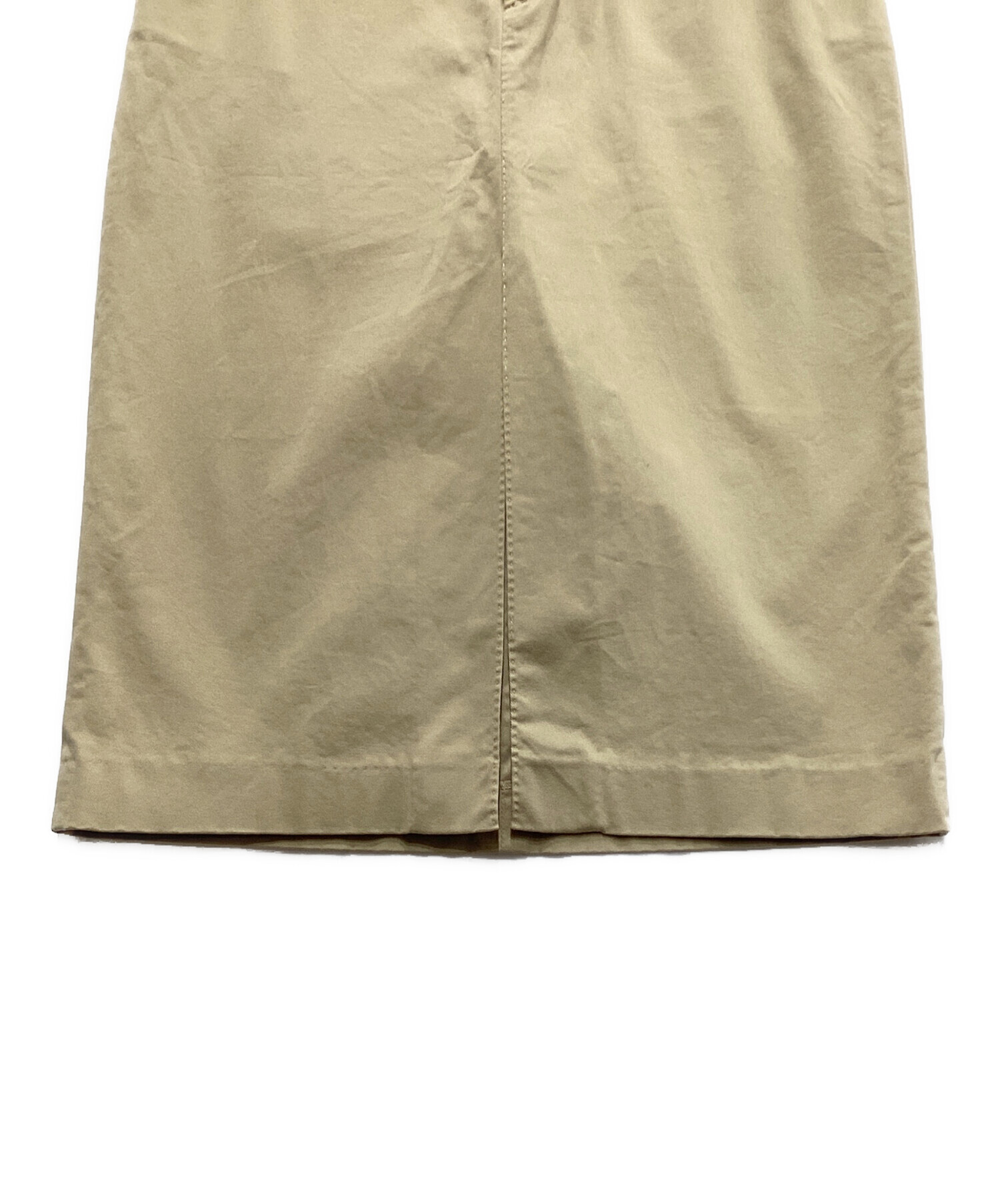 Ralph Lauren ラルフローレン タイトロングスカート ベージュ 中古・古着通販】POLO RALPH LAUREN (ポロ・ラルフローレン) タイト