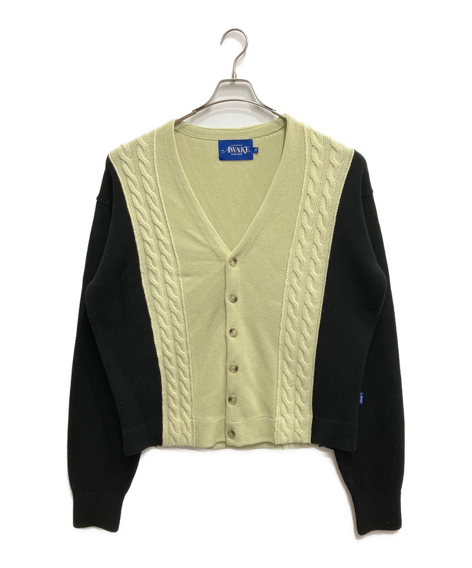 中古・古着通販】AWAKE (アウェイク) ケーブルニット パネル