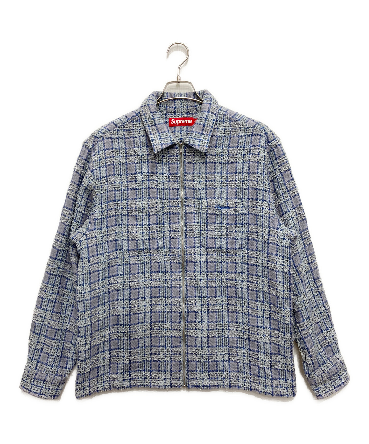 中古・古着通販】SUPREME (シュプリーム) Boucle Zip Up Shirt