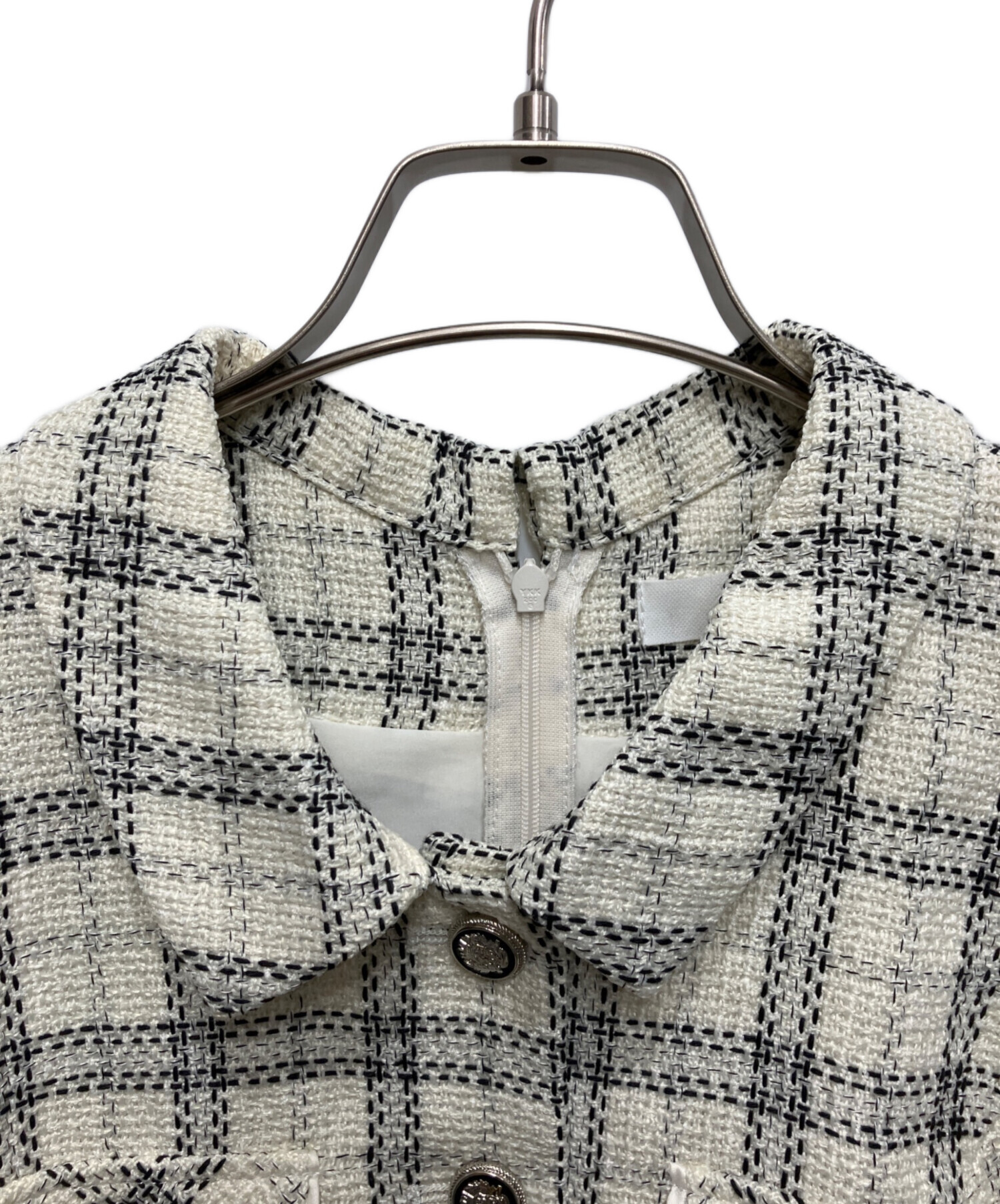 中古・古着通販】HER LIP TO (ハーリップトゥ) Faubourg Tweed Dress