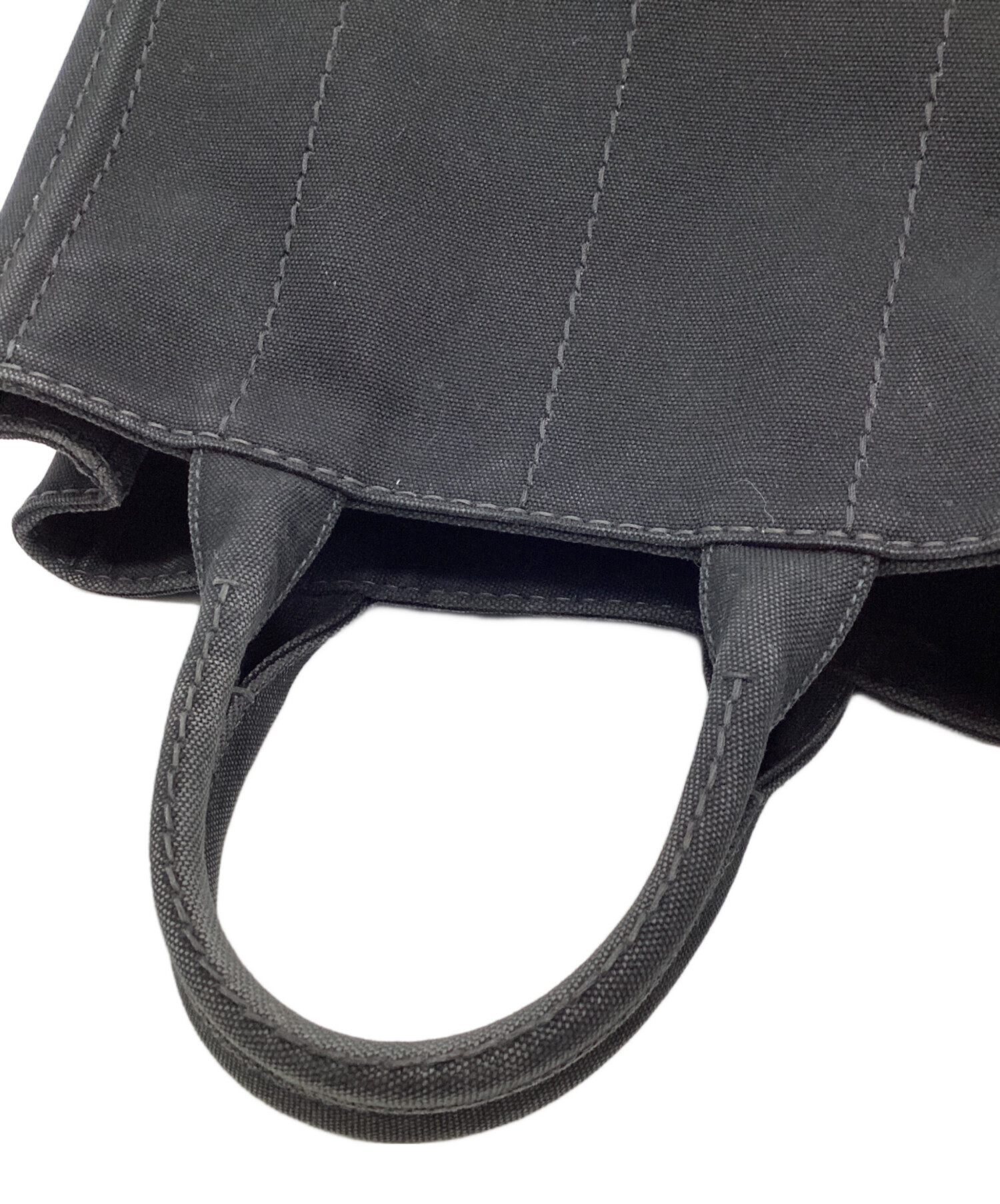 中古・古着通販】PRADA (プラダ) カナパSハンドバッグ ブラック