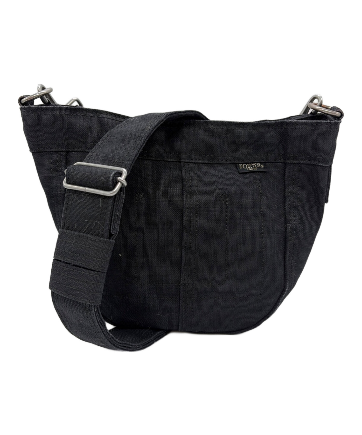 中古・古着通販】PORTER (ポーター) DEEPER ショルダーバッグ ブラック