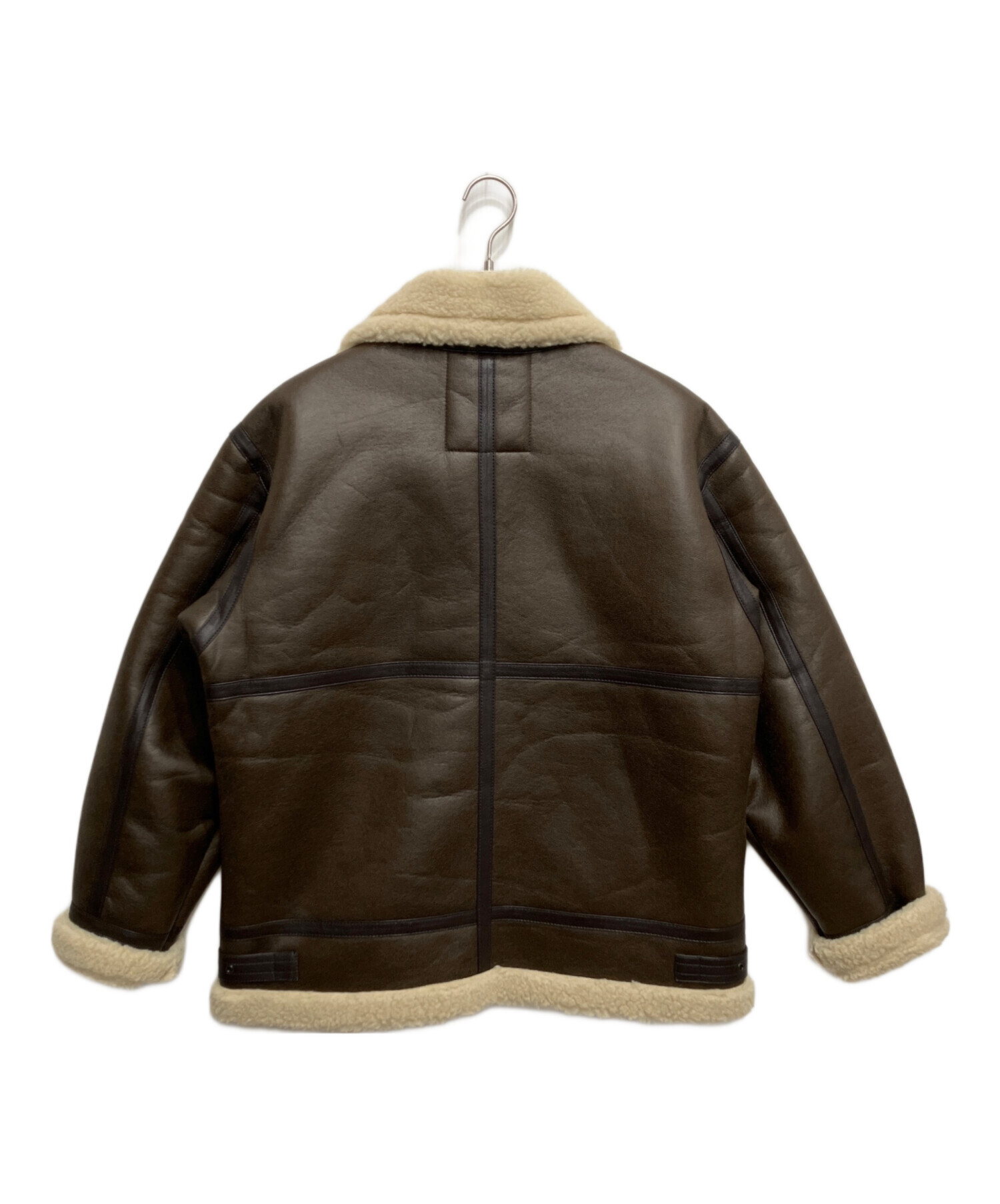 中古・古着通販】ALPHA (アルファ) フェイクムートン B-3 ジャケット