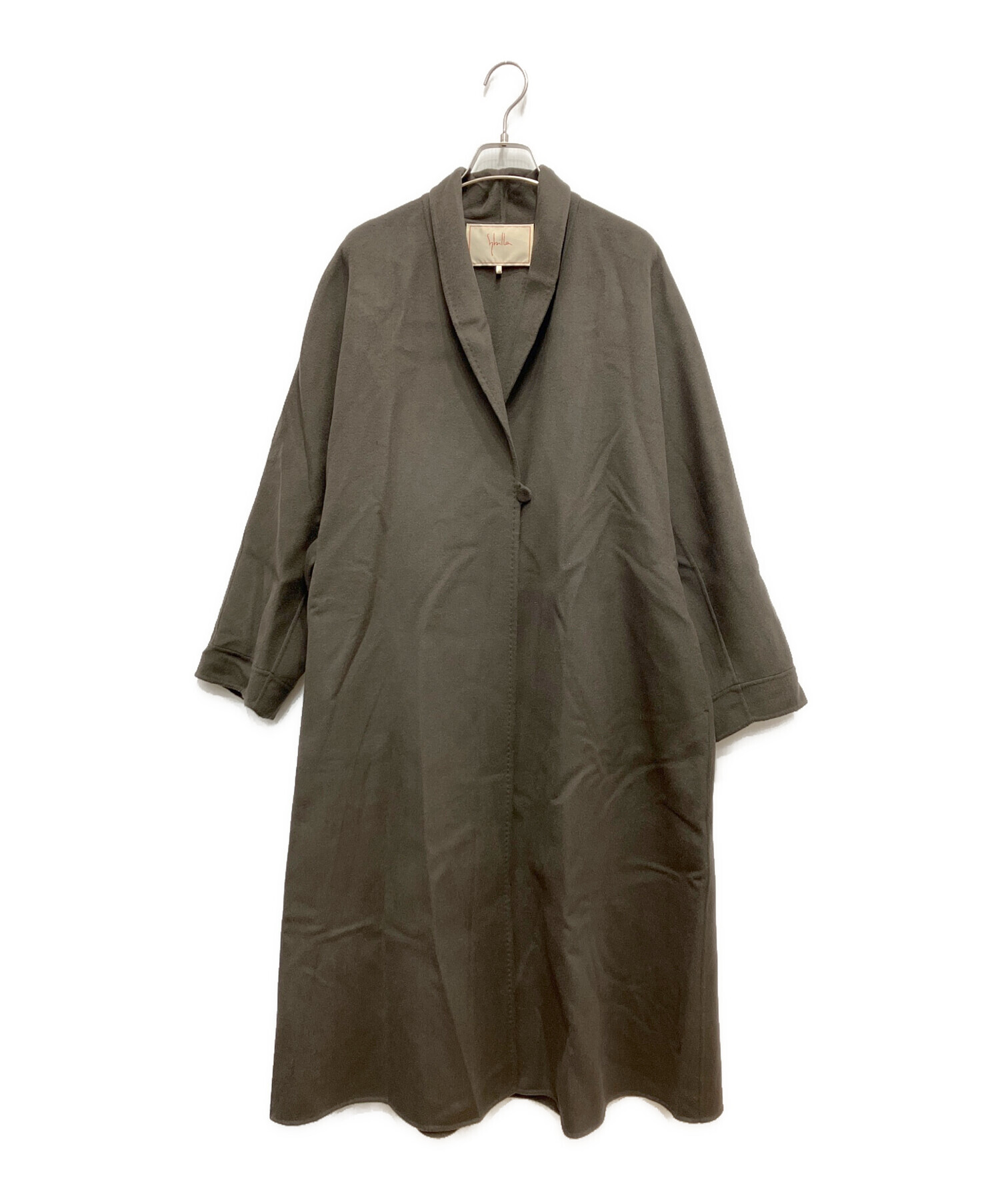 中古・古着通販】Sybilla (シビラ) ショールカラーリバーコート 