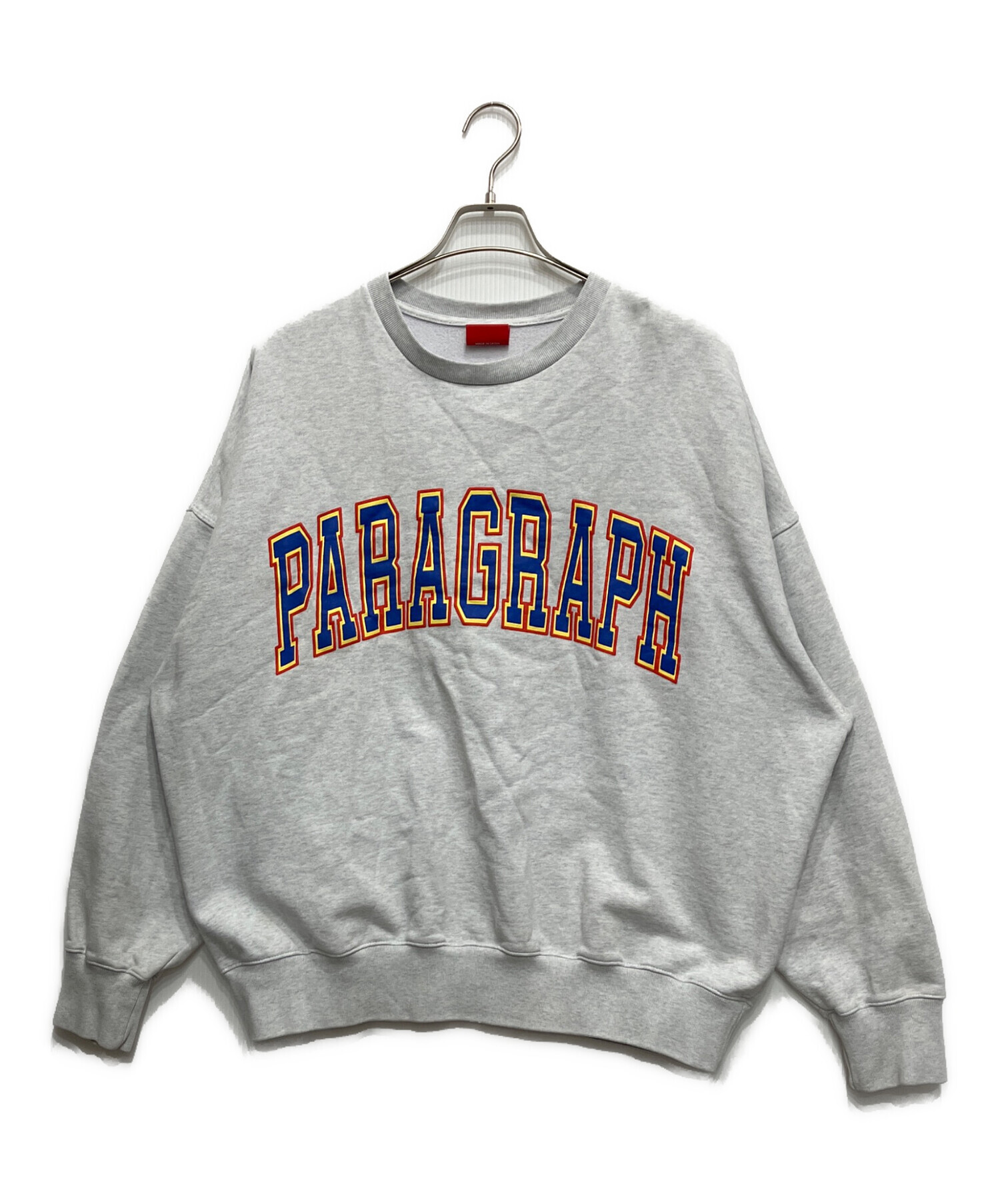 中古・古着通販】Paragraph (パラグラフ) カレッジロゴスウェット