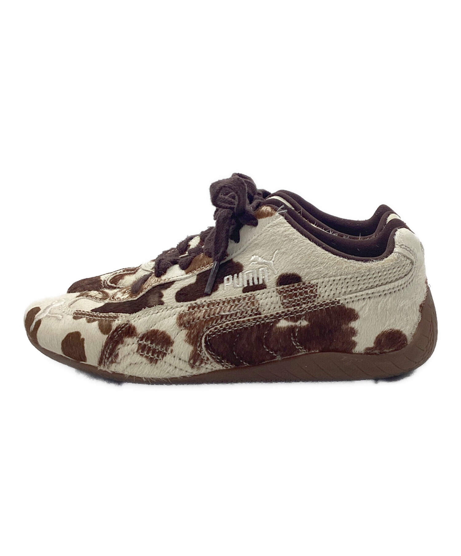 新品未使用 PUMA SPEEDCAT COW WNS 23cm 中古・古着通販】PUMA (プーマ) SPEEDCAT COW WNS ブラウン サイズ