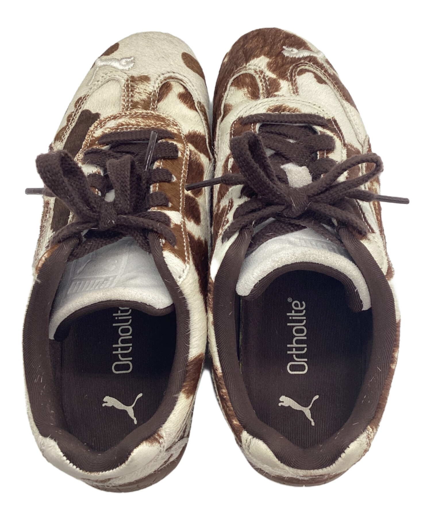中古・古着通販】PUMA (プーマ) SPEEDCAT COW WNS ブラウン サイズ