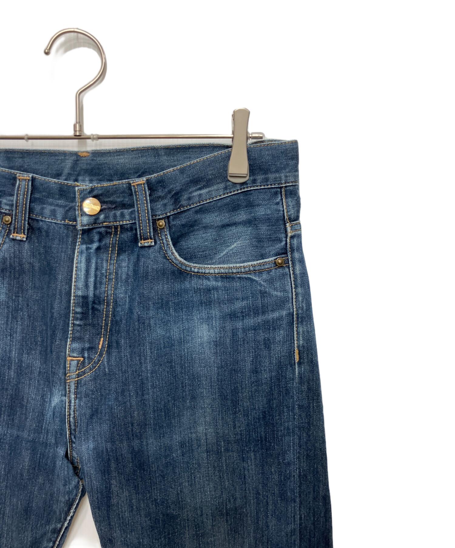 中古・古着通販】CarHartt (カーハート) デニムパンツ インディゴ