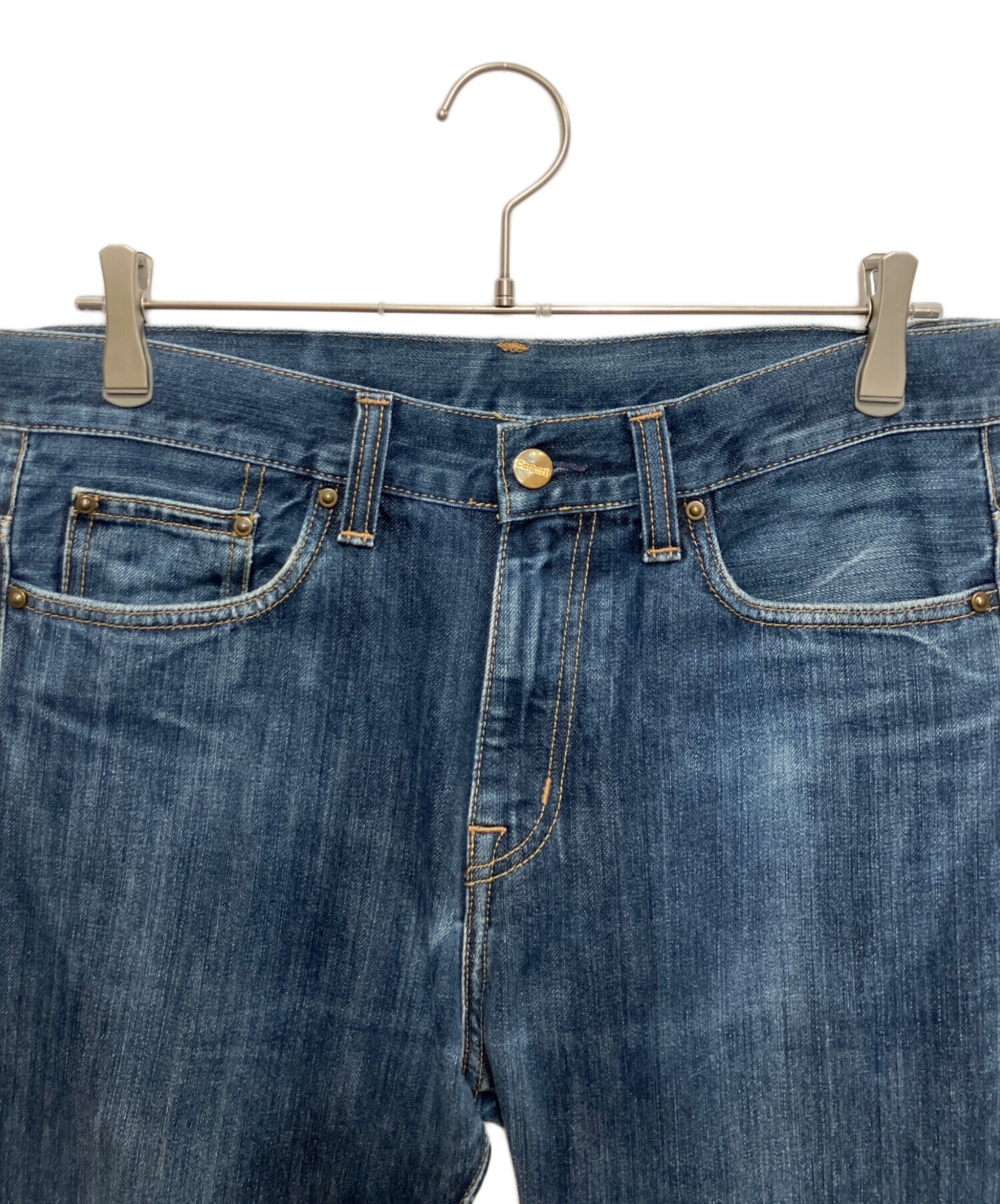 中古・古着通販】CarHartt (カーハート) デニムパンツ インディゴ