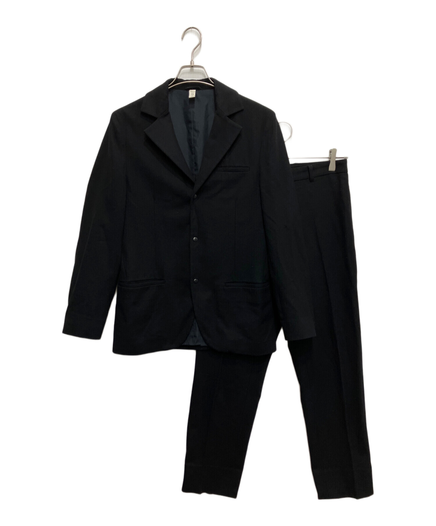 MIU MIU オールド　セットアップ ブラック 中古・古着通販】MIU MIU (ミュウミュウ) スナップボタンジャケット