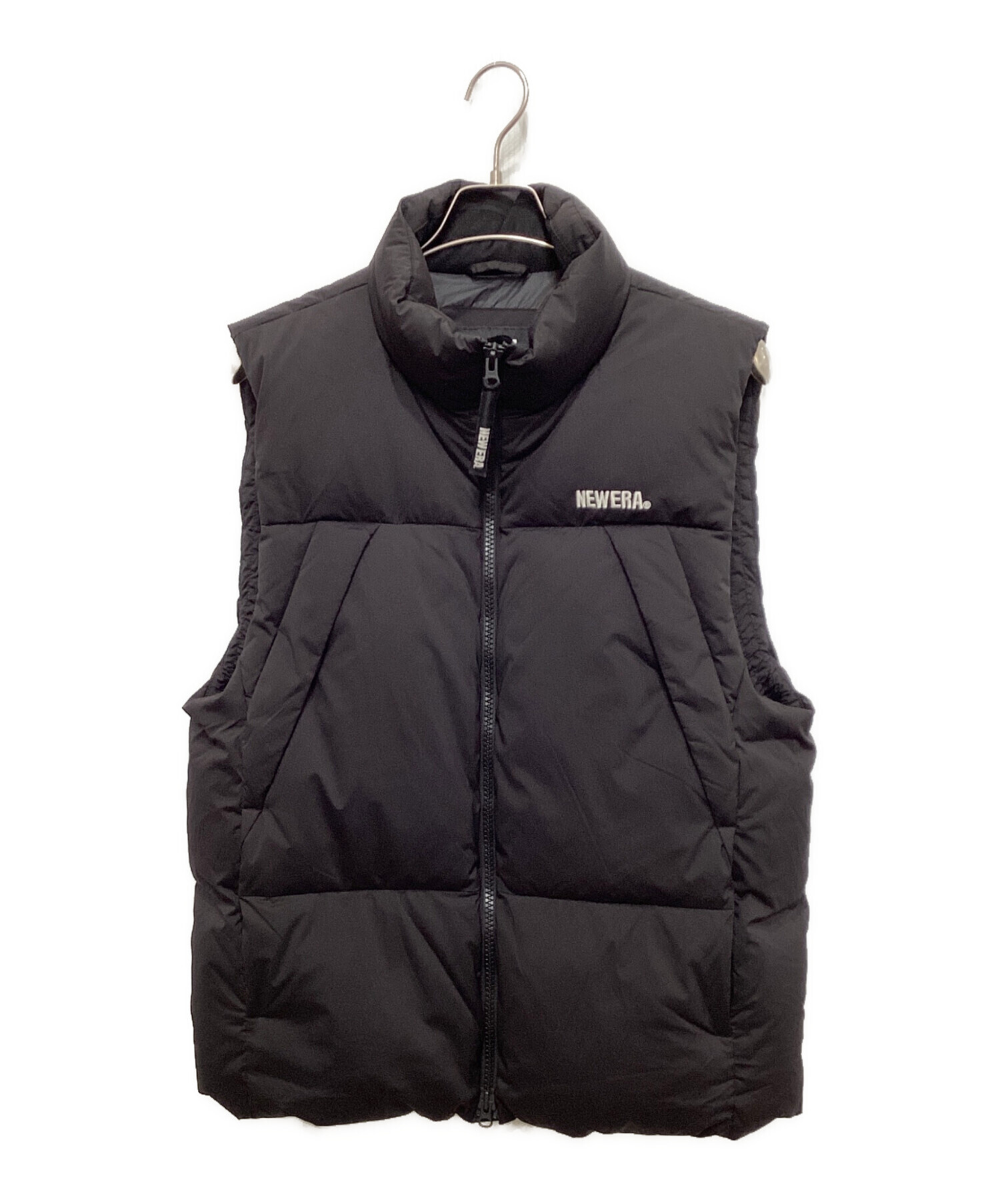 最終価格　新品未使用タグ付き   ブラック ダウンベスト 中古・古着通販】New Era (ニューエラ) ダウンベスト ブラック サイズ