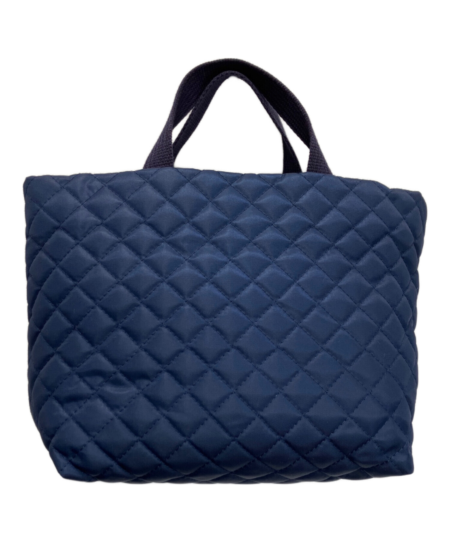 中古・古着通販】FEILER (フェイラー) ハイジ ハンドバッグ ネイビー