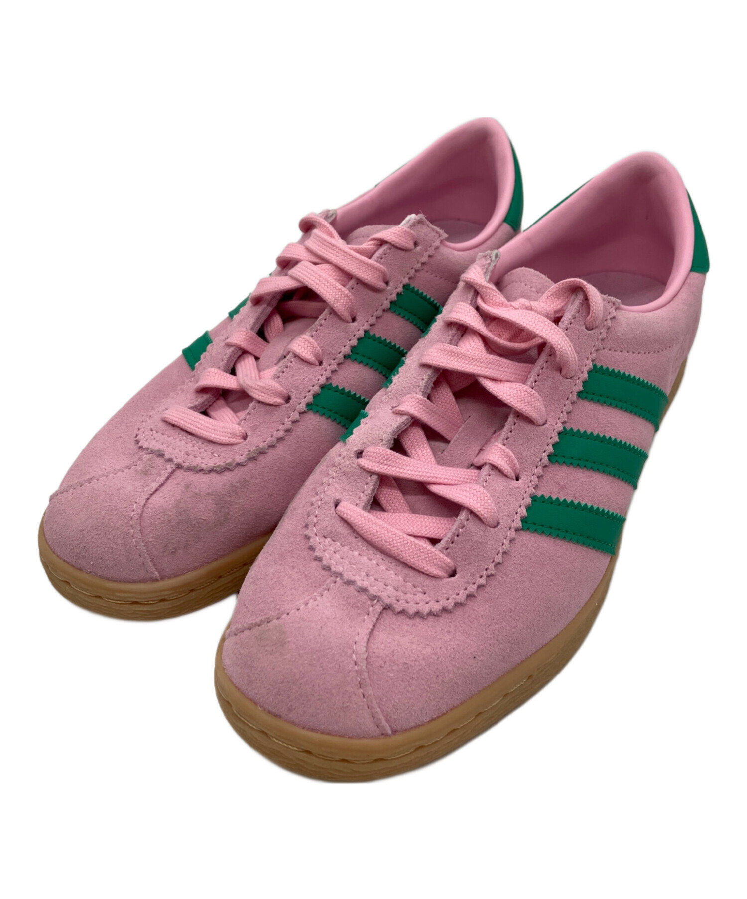 中古・古着通販】adidas (アディダス) STADT ピンク×グリーン サイズ