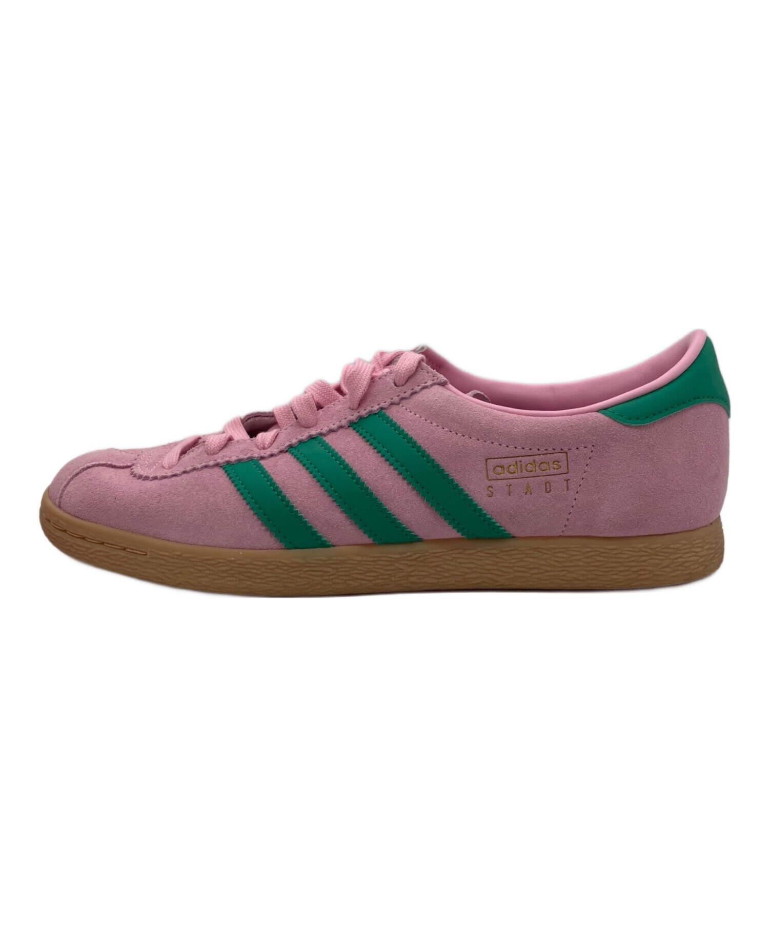 中古・古着通販】adidas (アディダス) STADT ピンク×グリーン サイズ