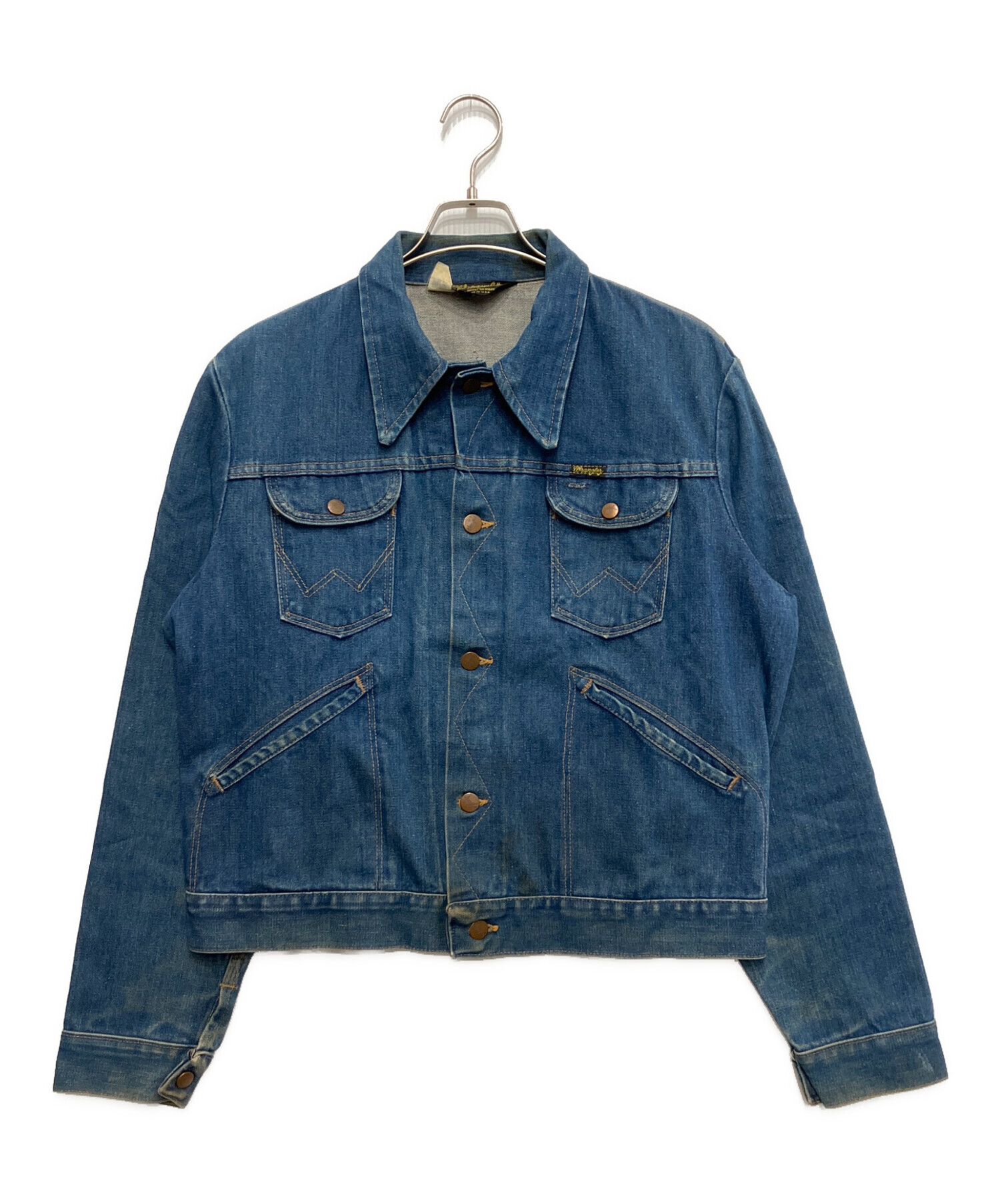 中古・古着通販】Wrangler (ラングラー) デニムジャケット インディゴ