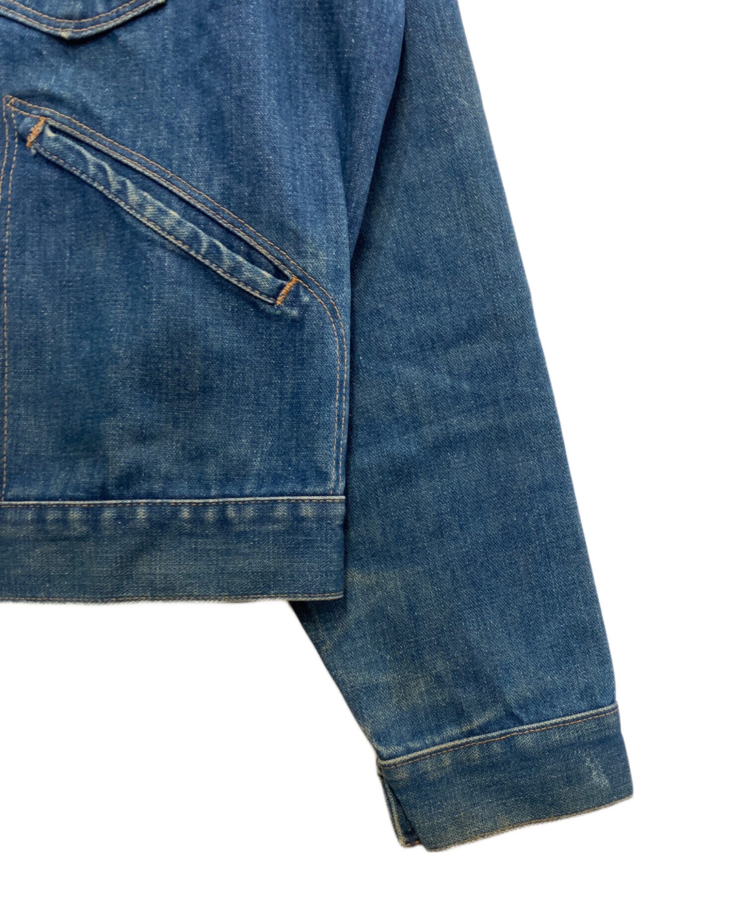 中古・古着通販】Wrangler (ラングラー) デニムジャケット インディゴ