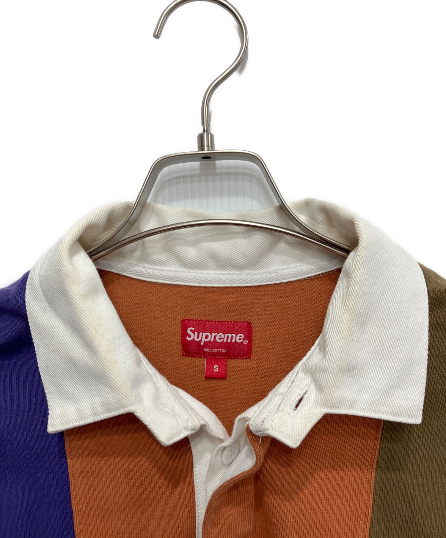 中古・古着通販】SUPREME (シュプリーム) Split Rugby シャツ/ラガー