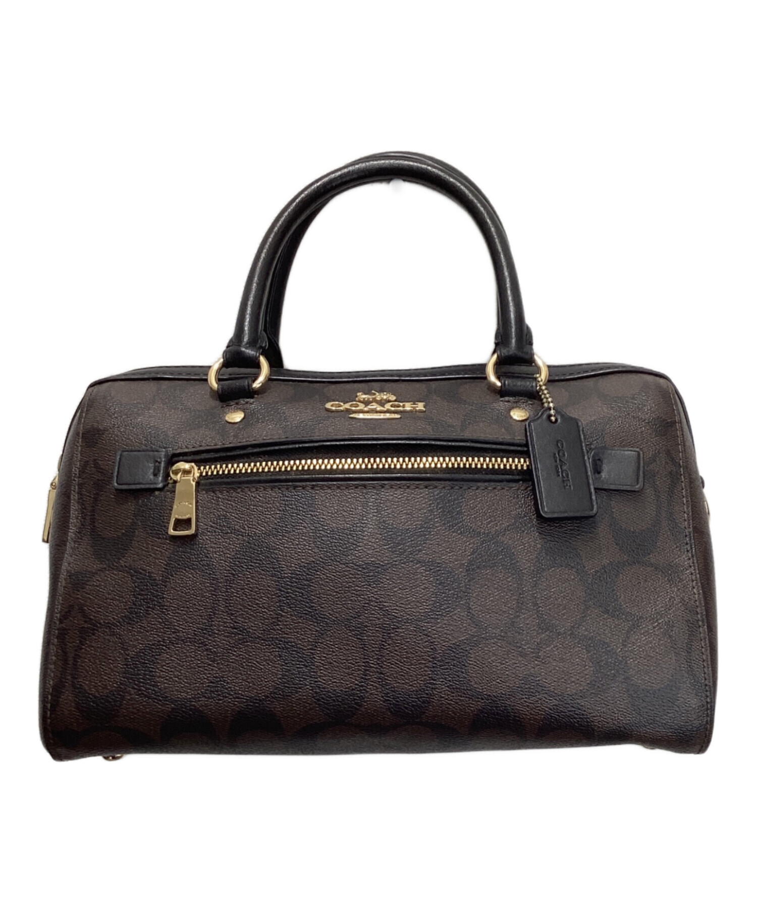 中古・古着通販】COACH (コーチ) ローアン サッチェル シグネチャー