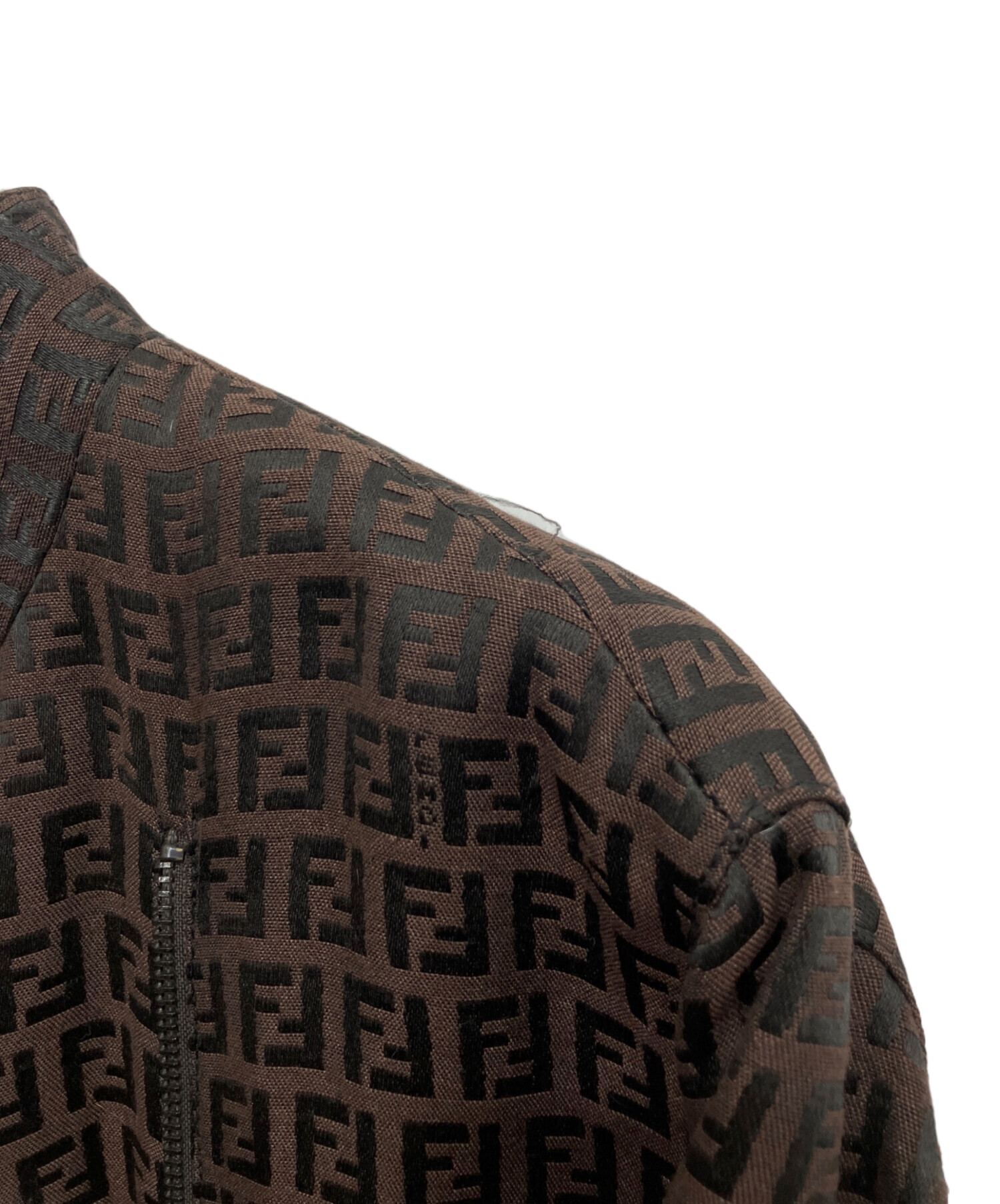 中古・古着通販】FENDI (フェンディ) ズッカ柄パディングライダース