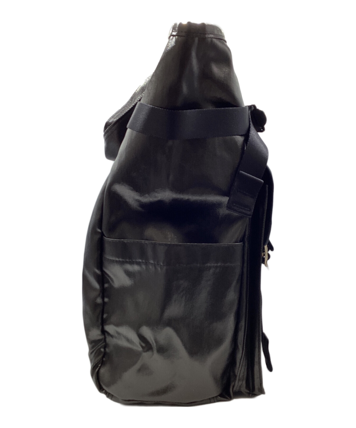 中古・古着通販】PORTER (ポーター) シャイントートバッグ ブラック 