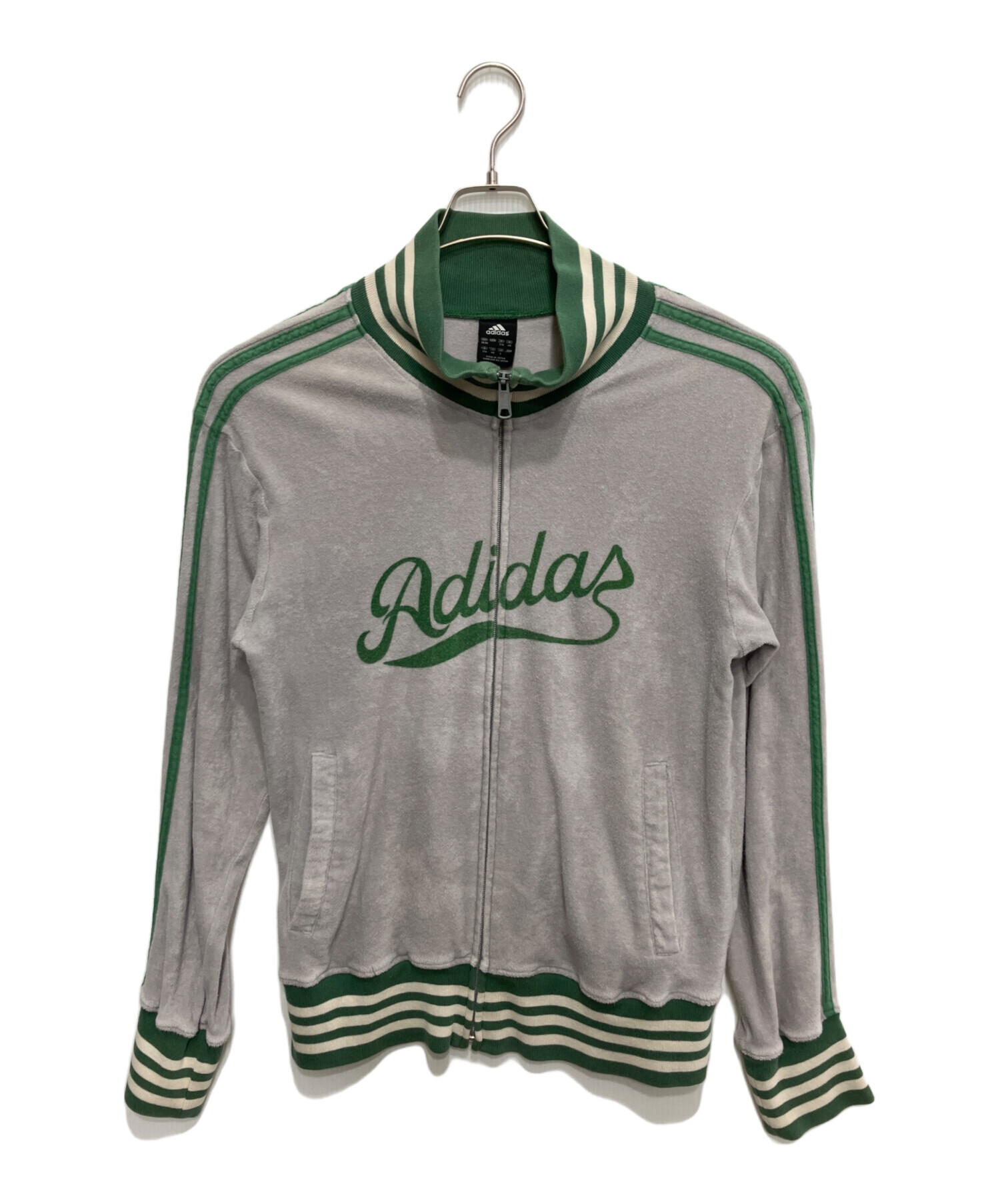 中古・古着通販】adidas (アディダス) トラックジャケット グレー 
