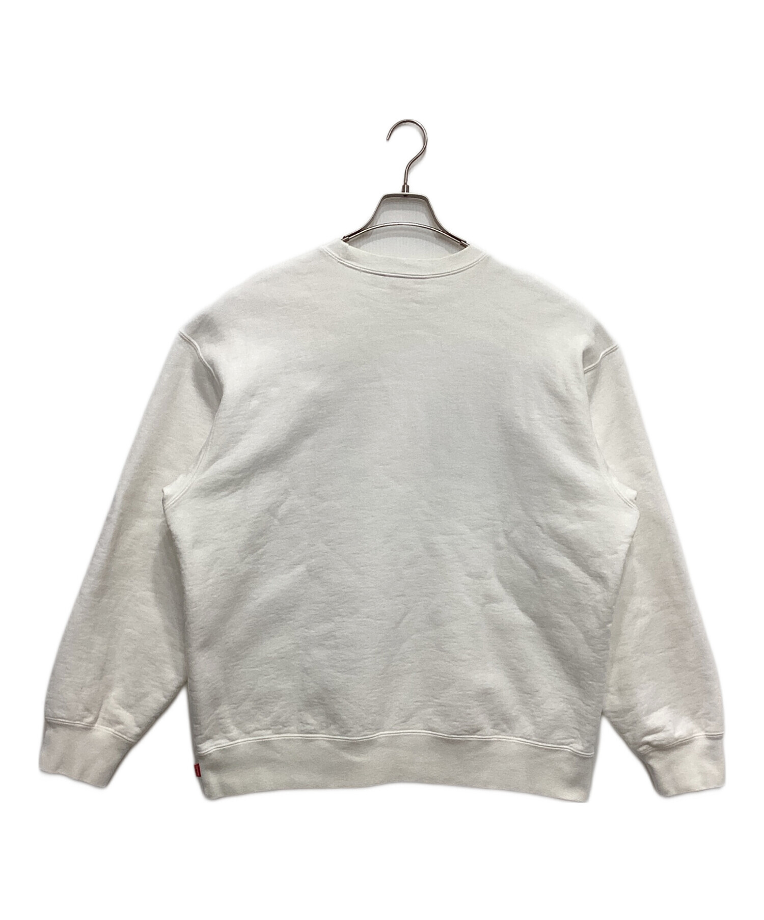 中古・古着通販】SUPREME (シュプリーム) Stacked crewneck ホワイト