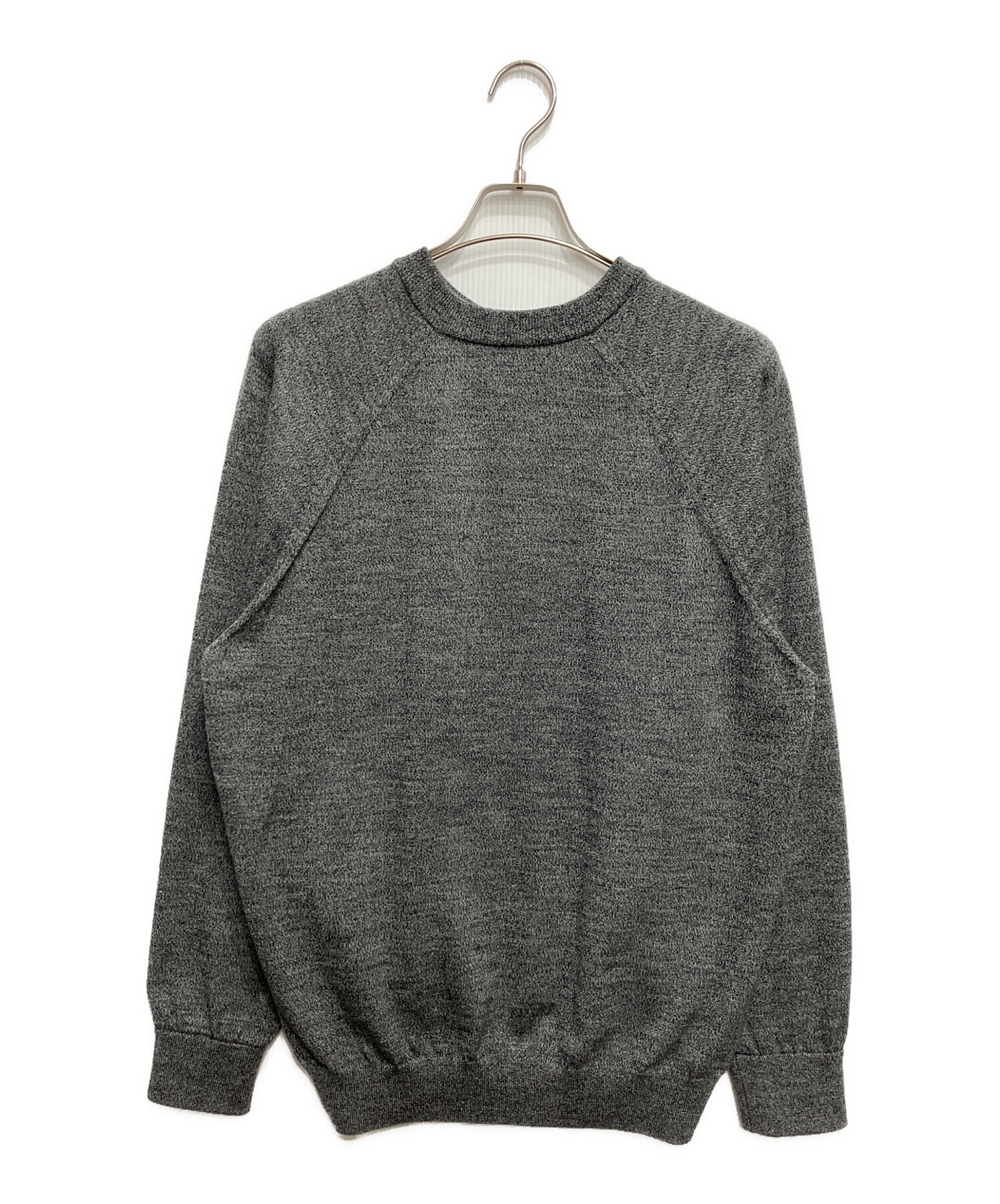 中古・古着通販】ENNOY (エンノイ) MERINO WOOL SWEATER グレー サイズ
