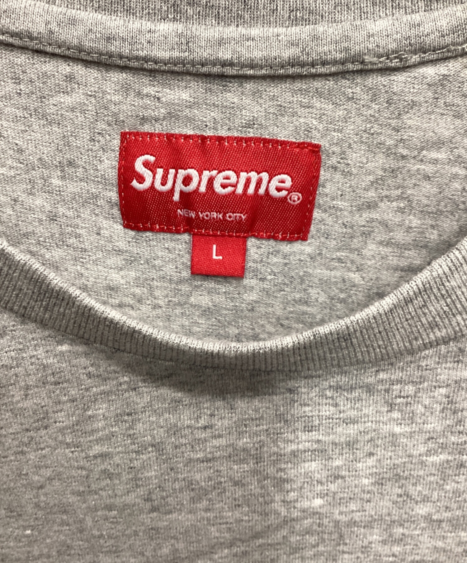 中古・古着通販】Supreme (シュプリーム) Small Box Logo Tee グレー