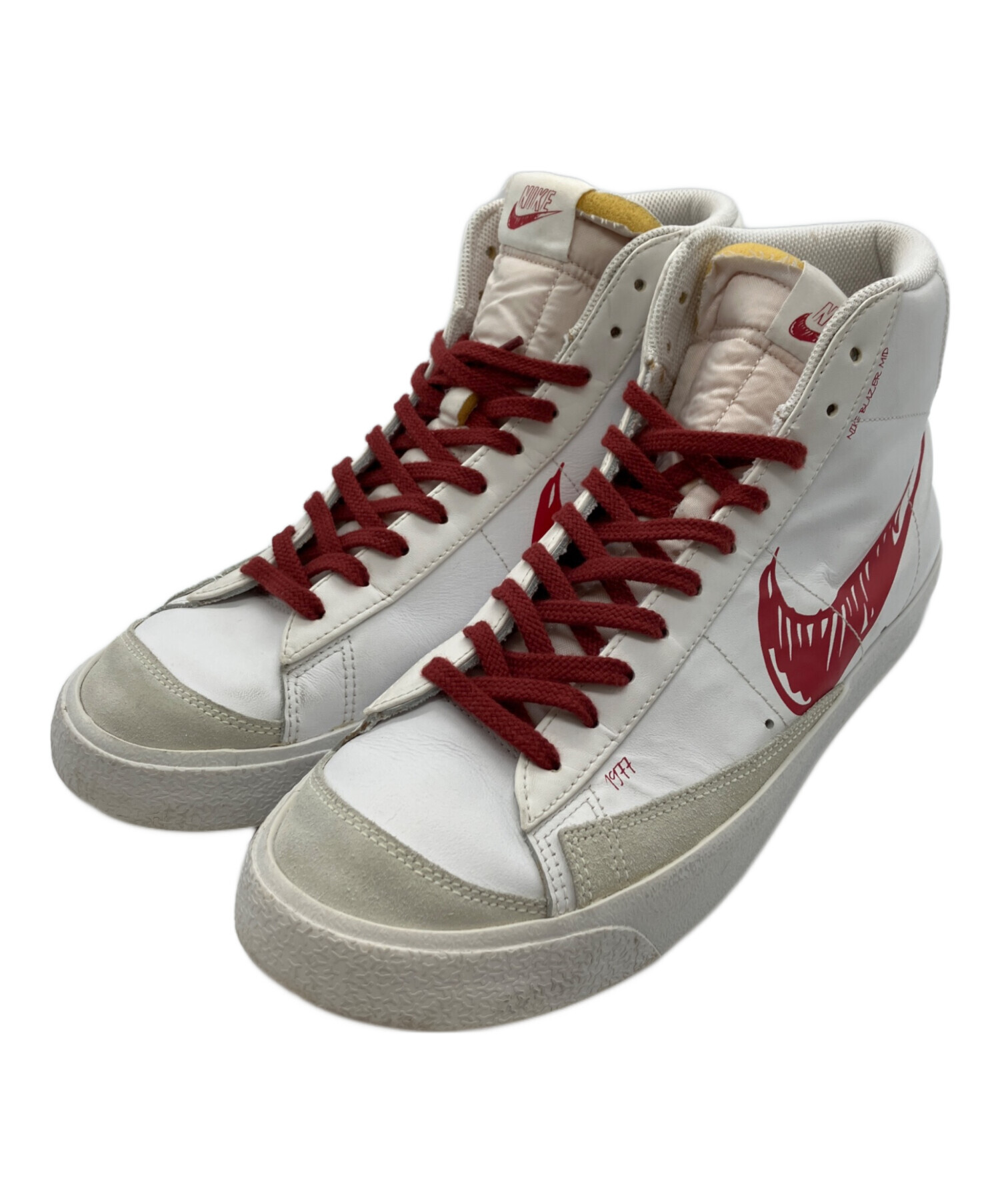 中古・古着通販】NIKE (ナイキ) BLAZER MID VINTAGE 77 ホワイト 