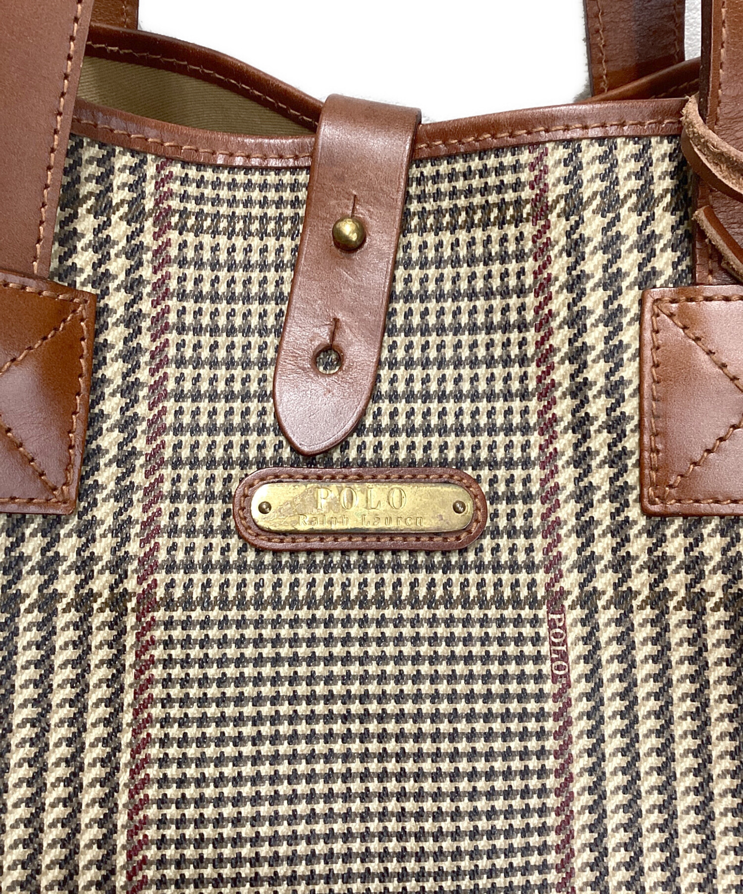 中古・古着通販】POLO RALPH LAUREN (ポロ・ラルフローレン) 千鳥柄