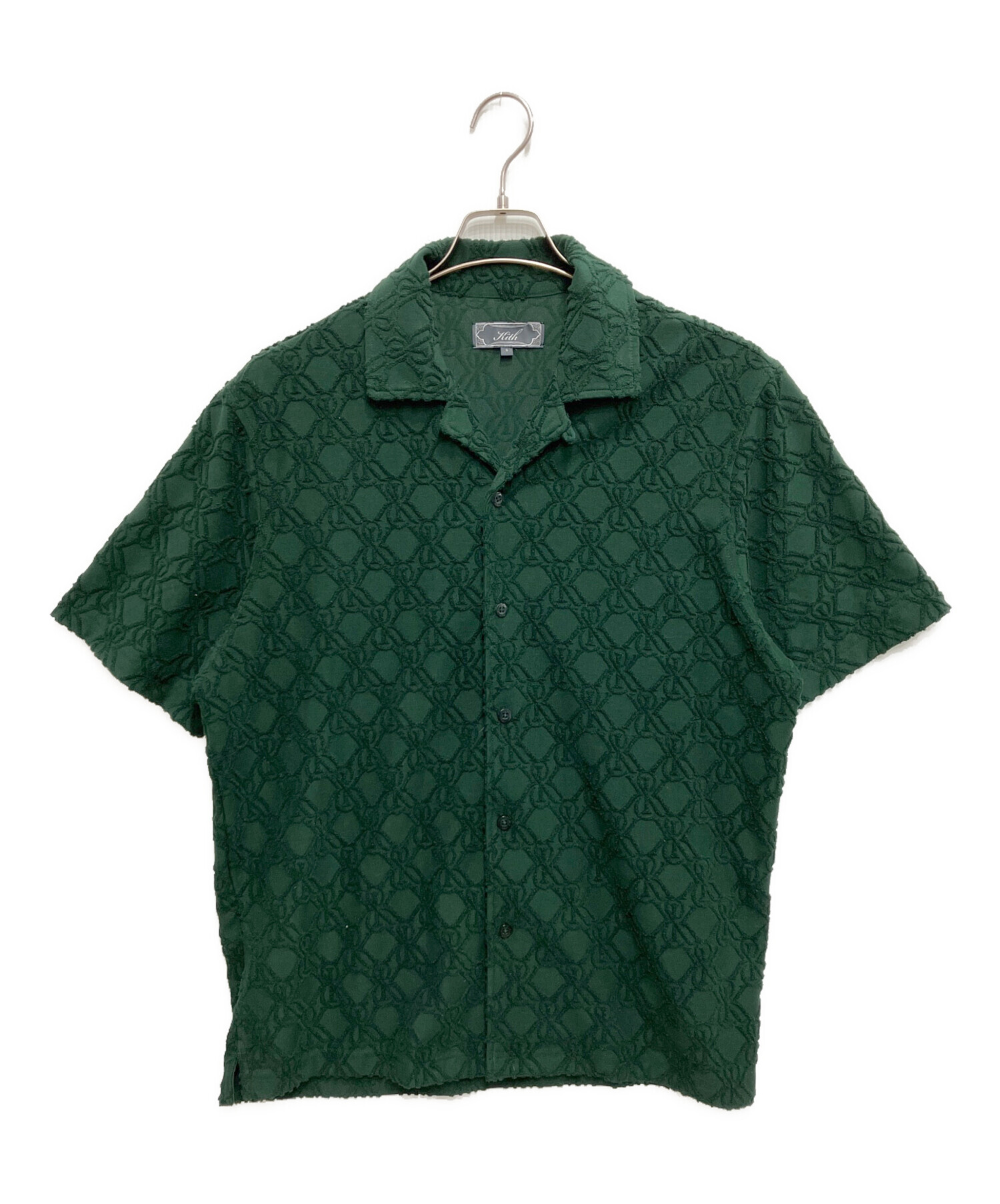 中古・古着通販】KITH (キス) エンブロイダリー オープンカラーシャツ 
