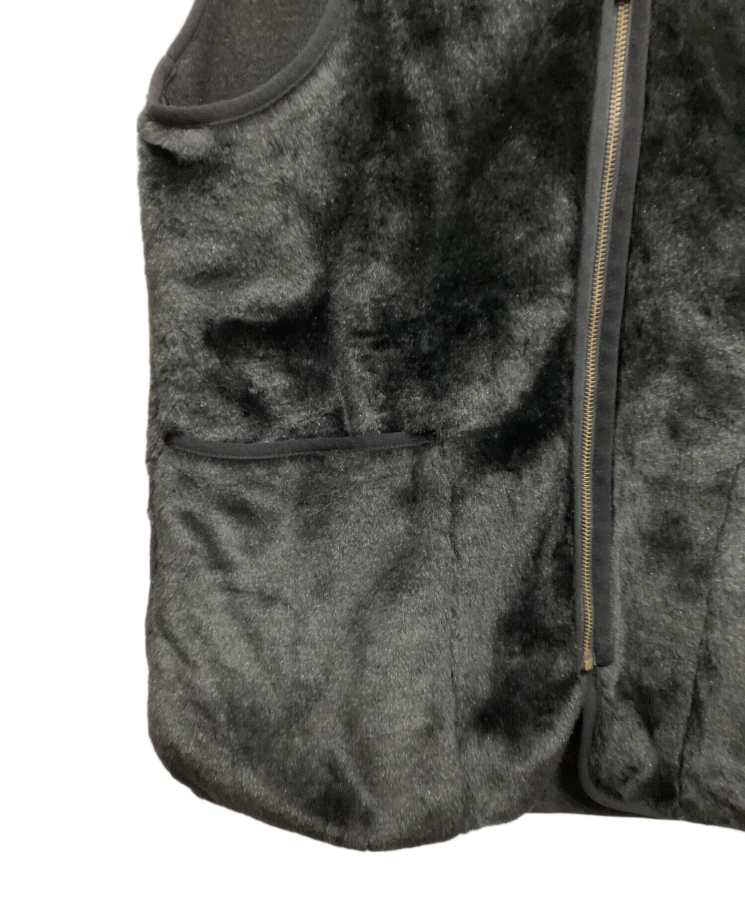 中古・古着通販】Barbour (バブアー) ファーライナーベスト ブラック