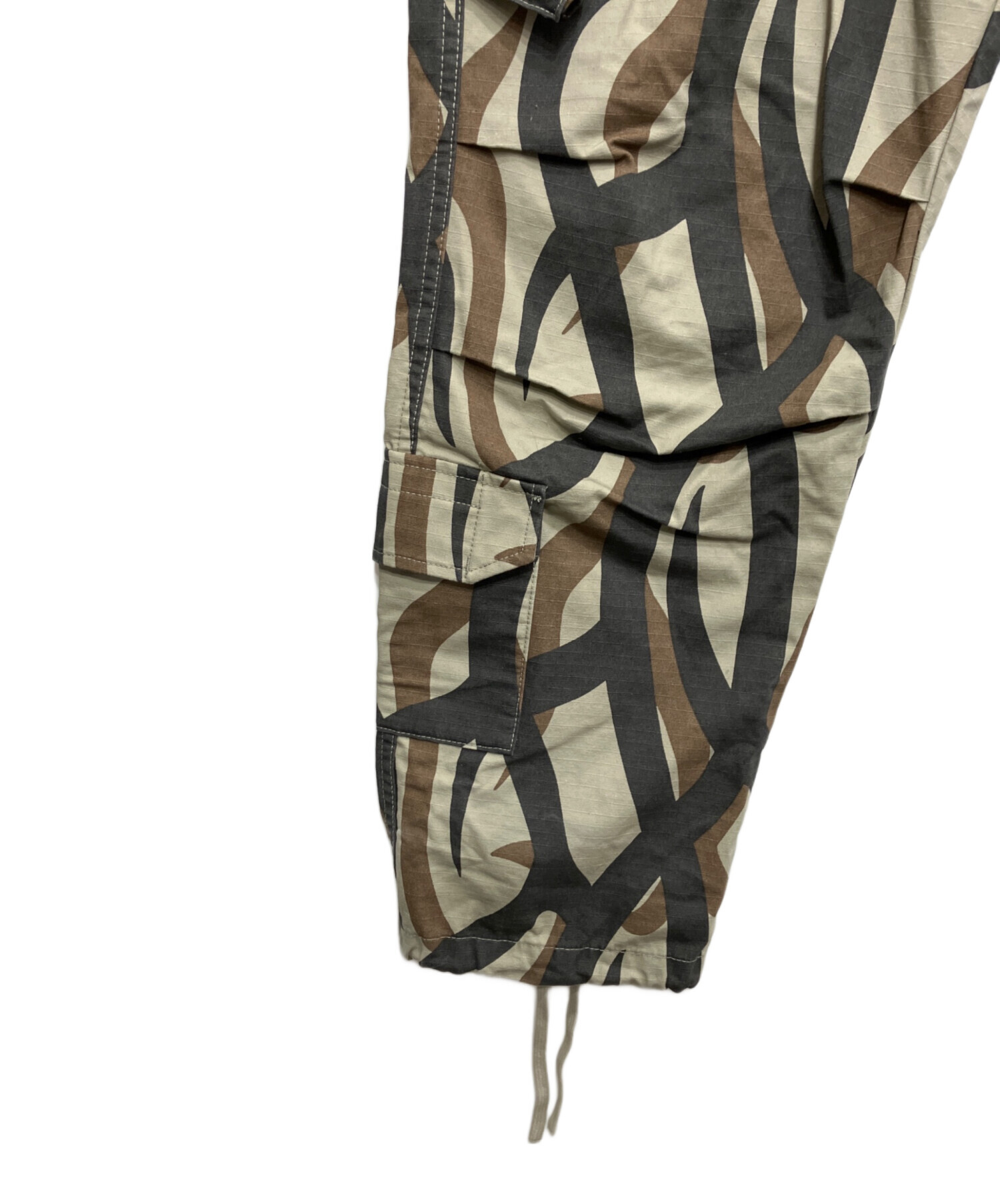 中古・古着通販】PALACE (パレス) トライバルカモカーゴパンツ カーキ