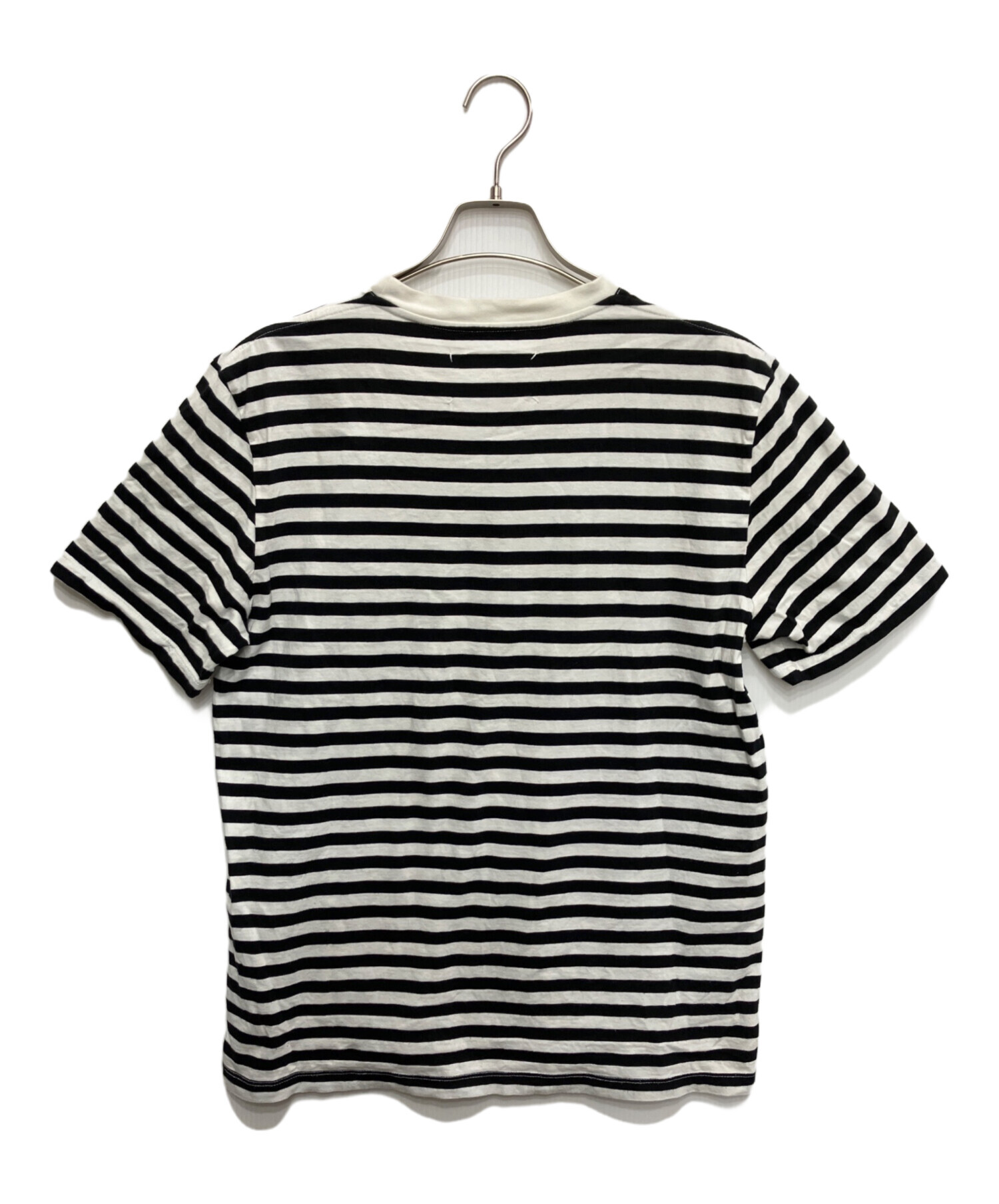 ボーダーヘンリーネックT Maison Margiela ここのえ期 ボーダーT 中古・古着通販】Maison Margiela (メゾンマルジェラ) ボーダーTシャツ