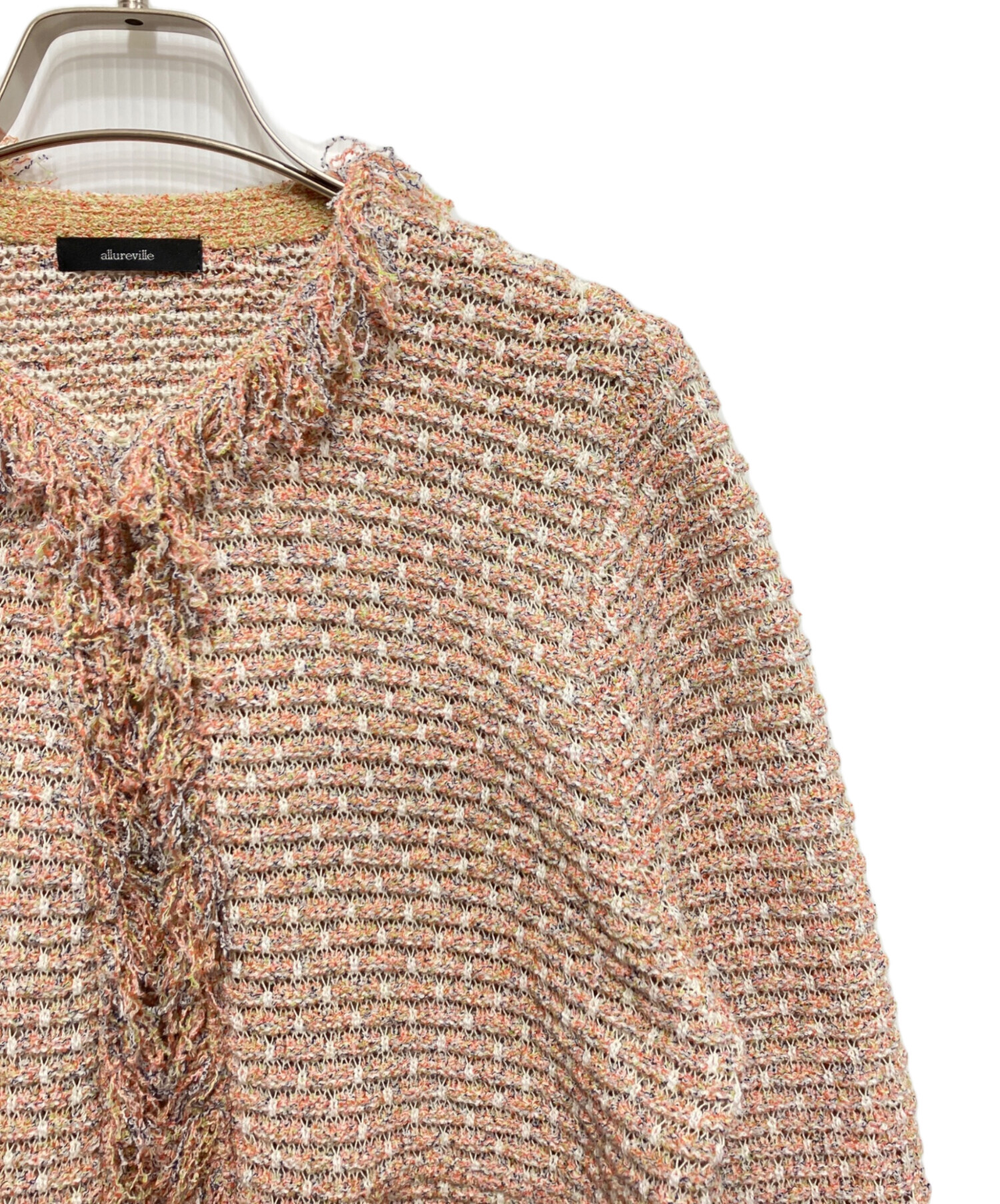 中古・古着通販】allureville (アルアバイル) ミックスツイードニット