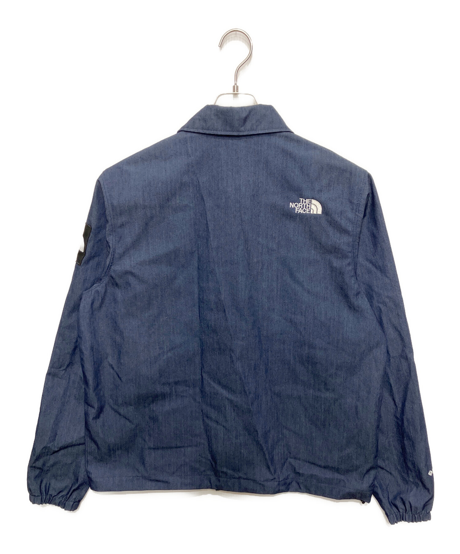 ［L］THE NORTH FACE ゴアテックスデニムコーチジャケットインディゴ 中古・古着通販】THE NORTH FACE (ザ ノース フェイス) GTX DENIM