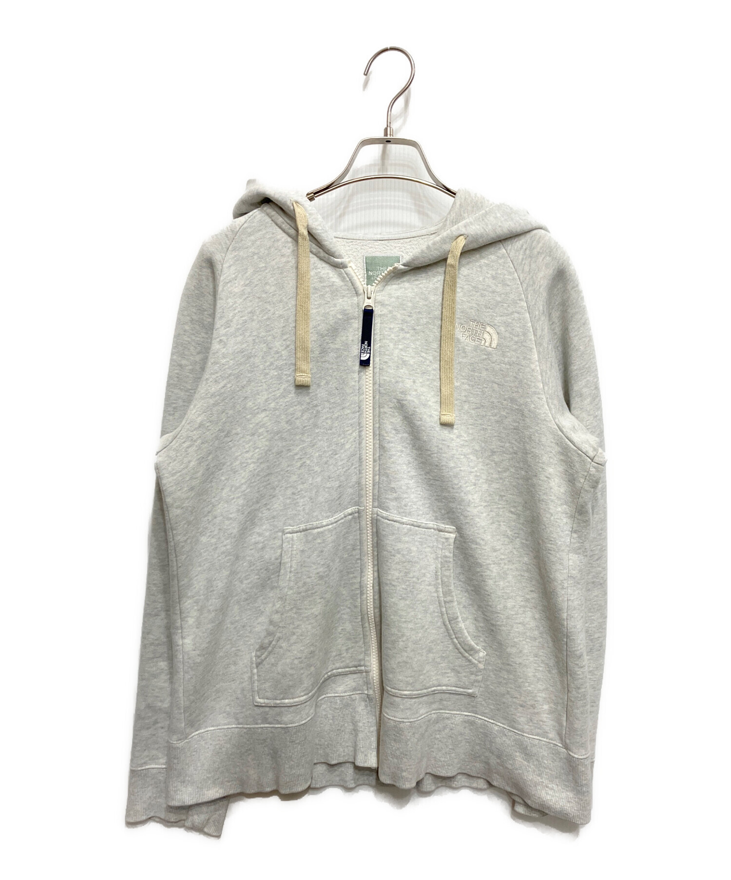 THE NORTH FACE グレー パーカー XL 中古・古着通販】THE NORTH FACE (ザ ノース フェイス) ジップパーカー