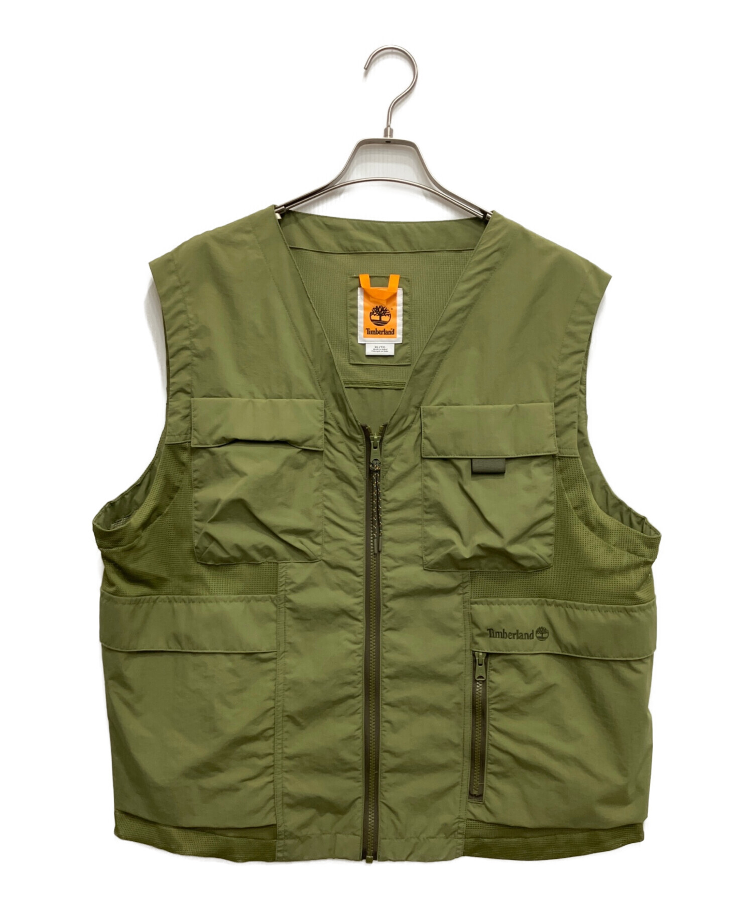 Timberland (ティンバーランド) ユーティリティベスト グリーン サイズ:XL