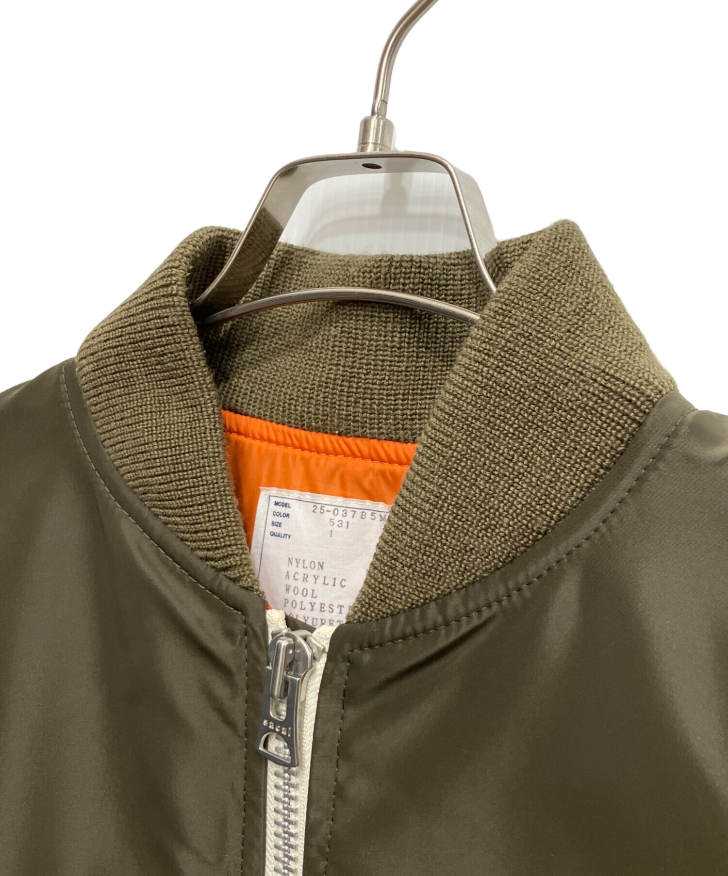 中古・古着通販】sacai (サカイ) 25AW Nylon Twill Blouson/ナイロン