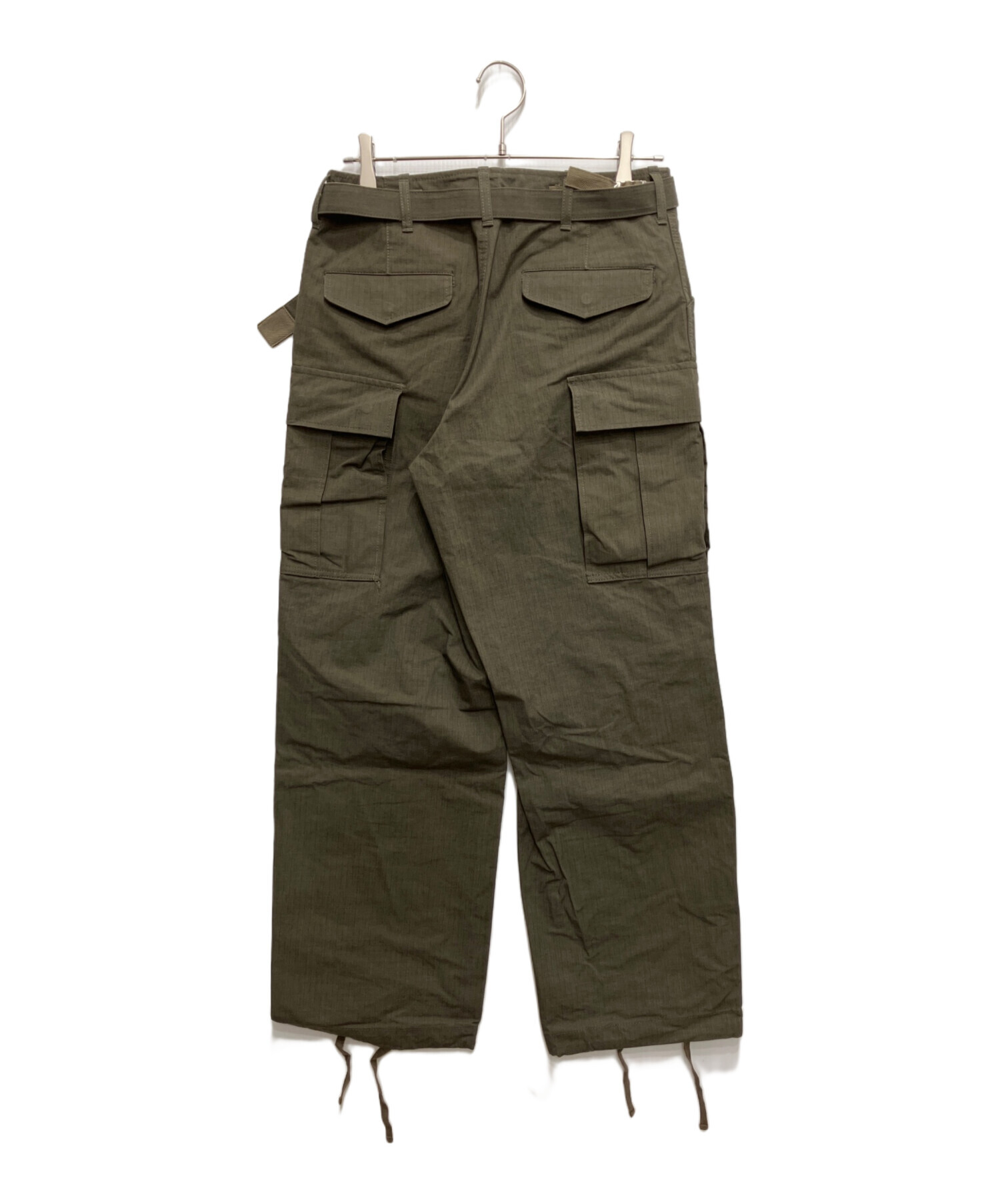 中古・古着通販】sacai (サカイ) Rip Stop Pants カーキ サイズ:1